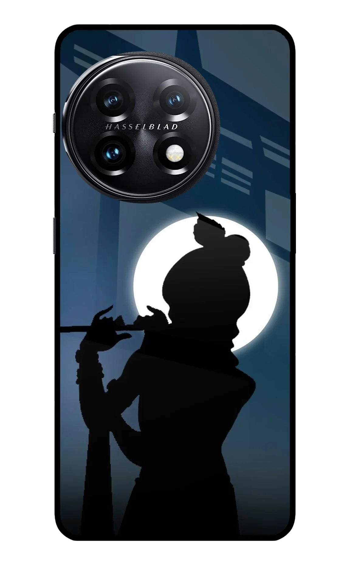 Shri Krishna Silhouette OnePlus 11 5G Glass Case - Shri Krishna Silhouette OnePlus 11 5G Glass Case Shri Krishna Silhouette OnePlus 11 5G Glass Case
