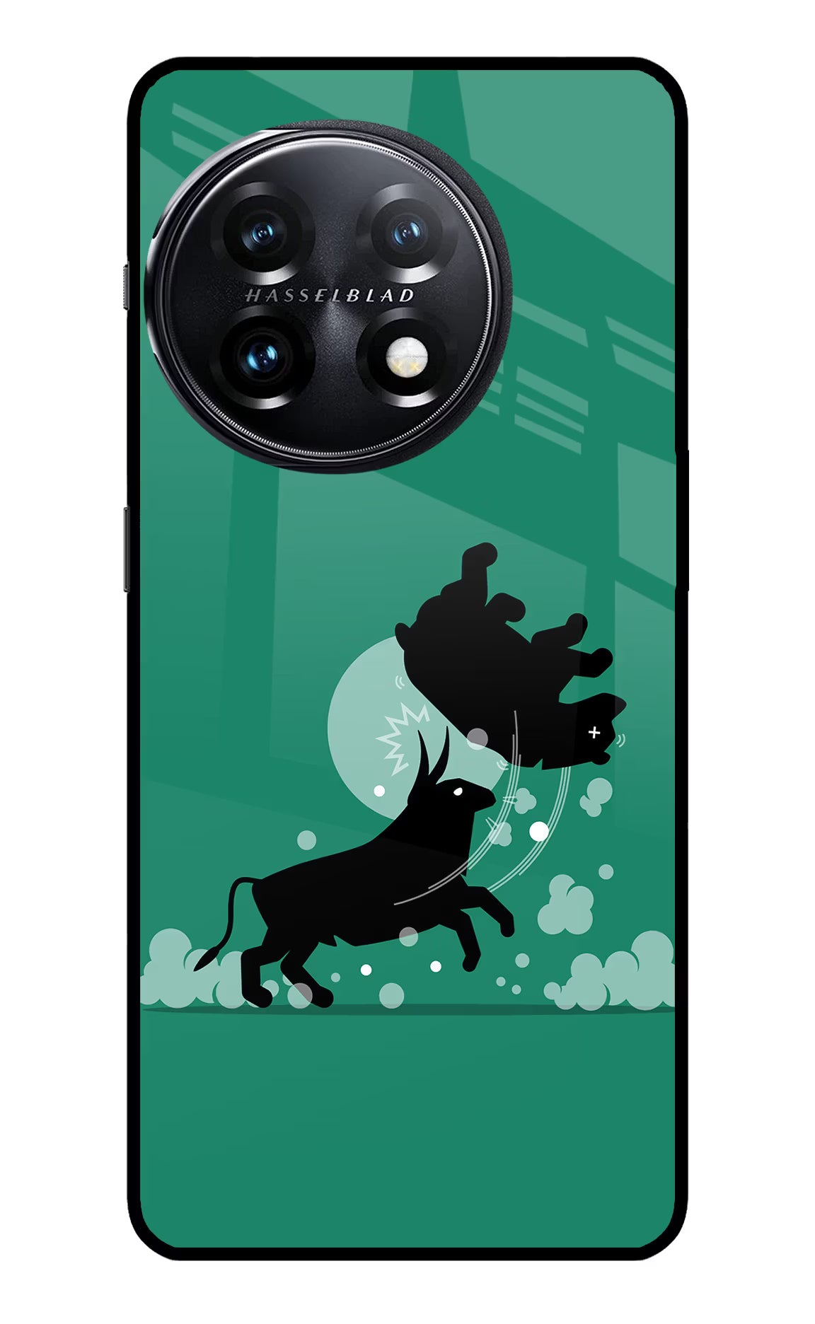 Bull Conqueror OnePlus 11 5G Glass Case - Bull Conqueror OnePlus 11 5G Glass Case Bull Conqueror OnePlus 11 5G Glass Case