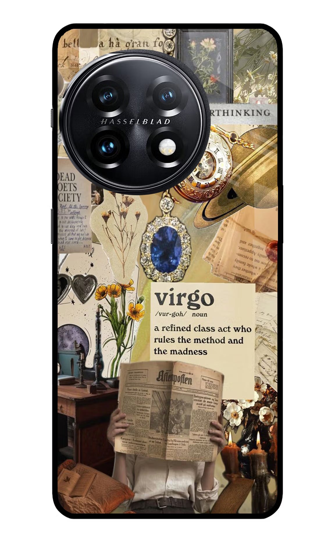 Virgo Zodiac OnePlus 11 5G Glass Case - Virgo Zodiac OnePlus 11 5G Glass Case Virgo Zodiac OnePlus 11 5G Glass Case