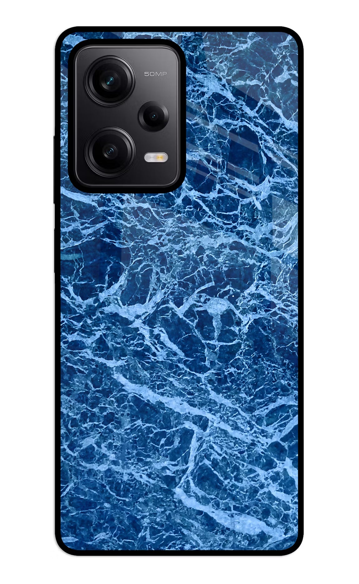 Blue Marble Redmi Note 12 5G Glass Case - Blue Marble Redmi Note 12 5G Glass Case Blue Marble Redmi Note 12 5G Glass Case