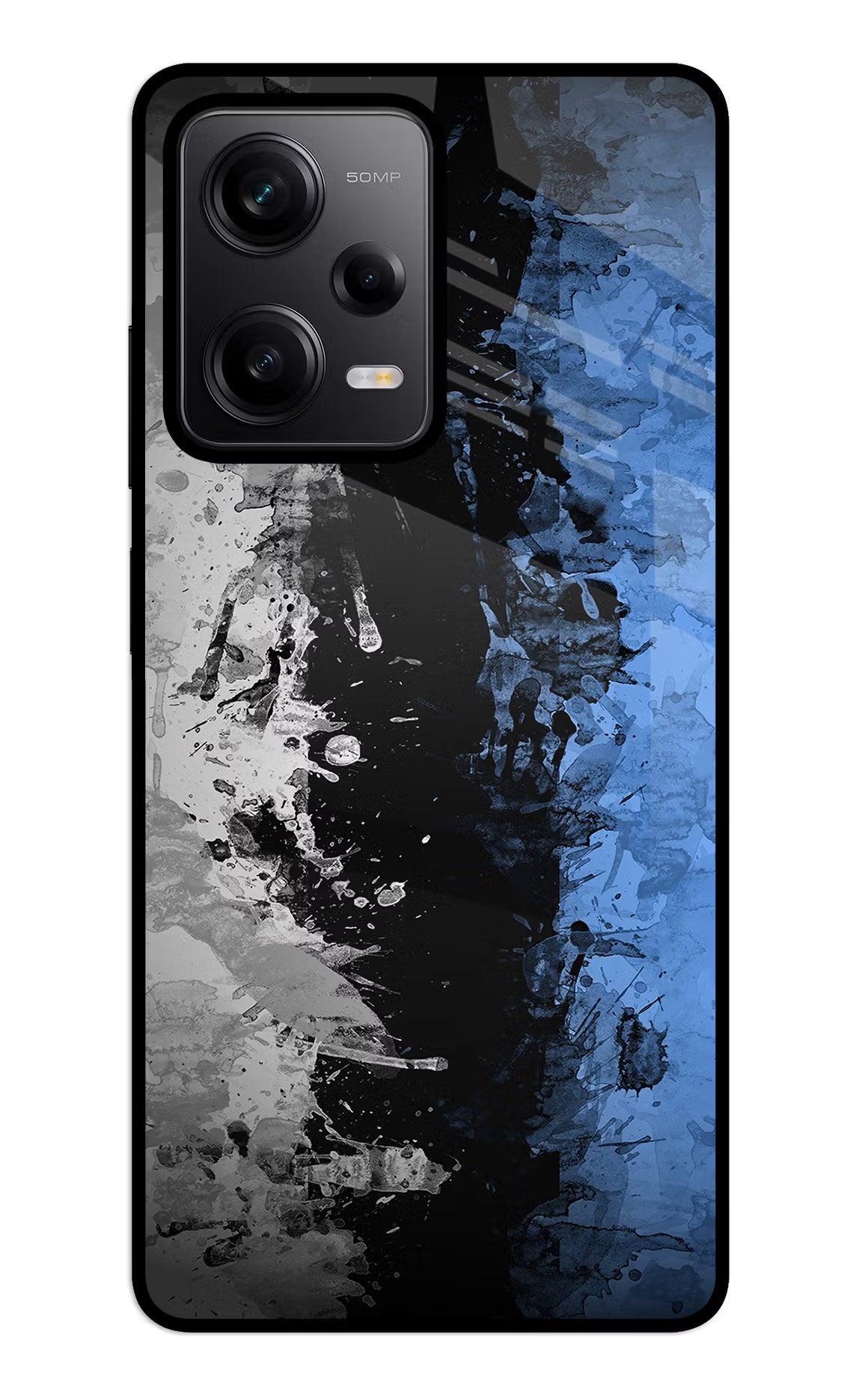 Artistic Design Redmi Note 12 5G Glass Case - Artistic Design Redmi Note 12 5G Glass Case Artistic Design Redmi Note 12 5G Glass Case
