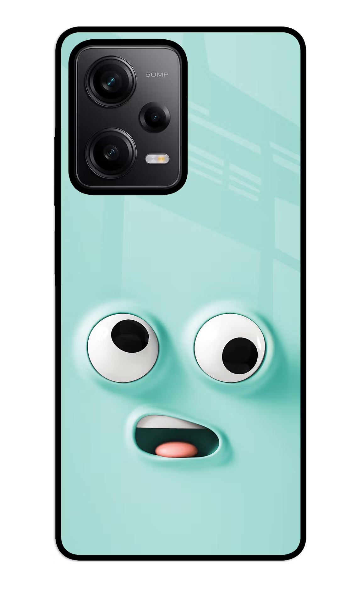 Funny Cartoon Redmi Note 12 5G Glass Case - Funny Cartoon Redmi Note 12 5G Glass Case Funny Cartoon Redmi Note 12 5G Glass Case