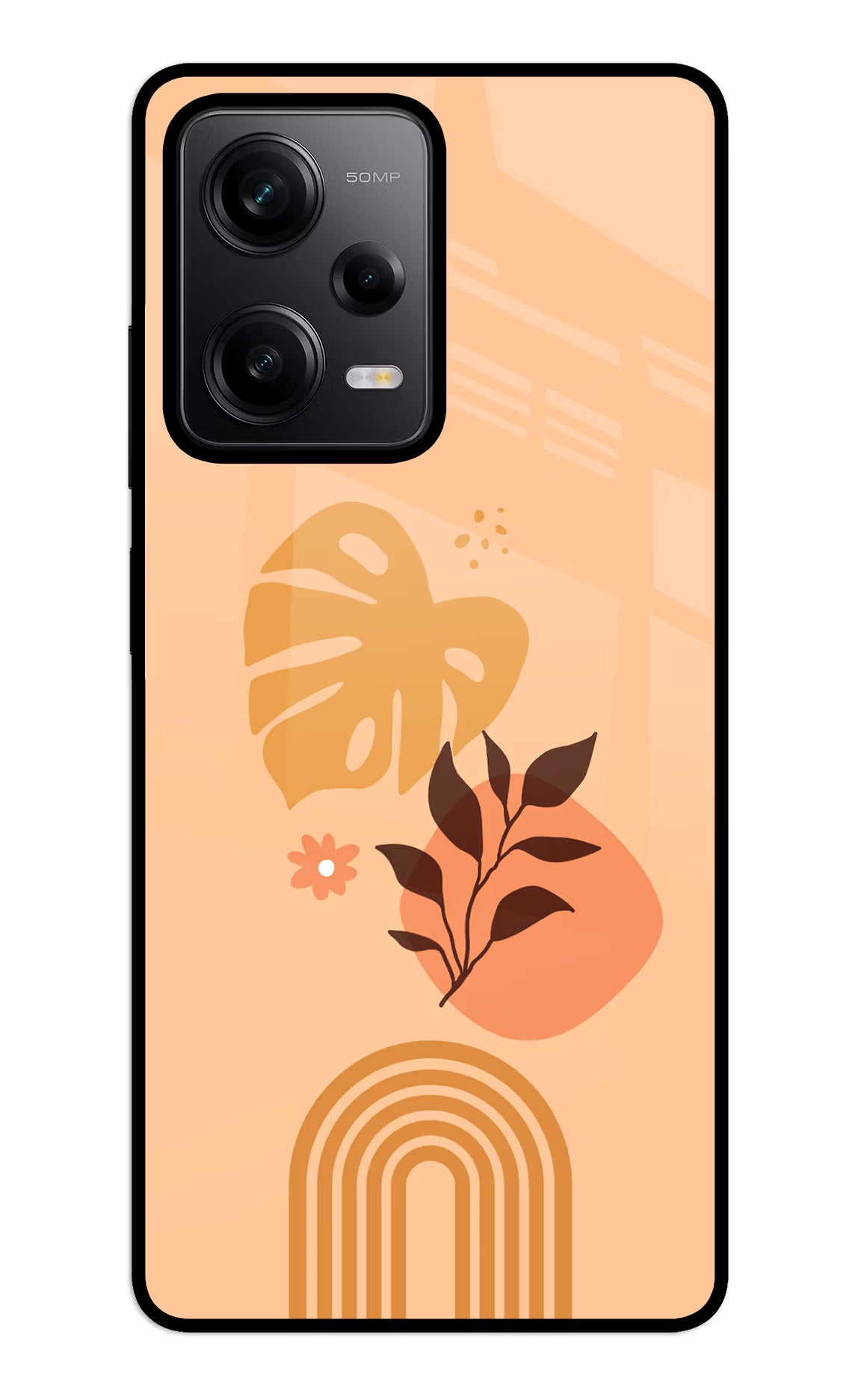 Bohemian Art Redmi Note 12 5G Back Cover - Bohemian Art Redmi Note 12 5G Glass Case Back Cover by Casekaro Bohemian Art Redmi Note 12 5G Glass Case Back Cover by Casekaro