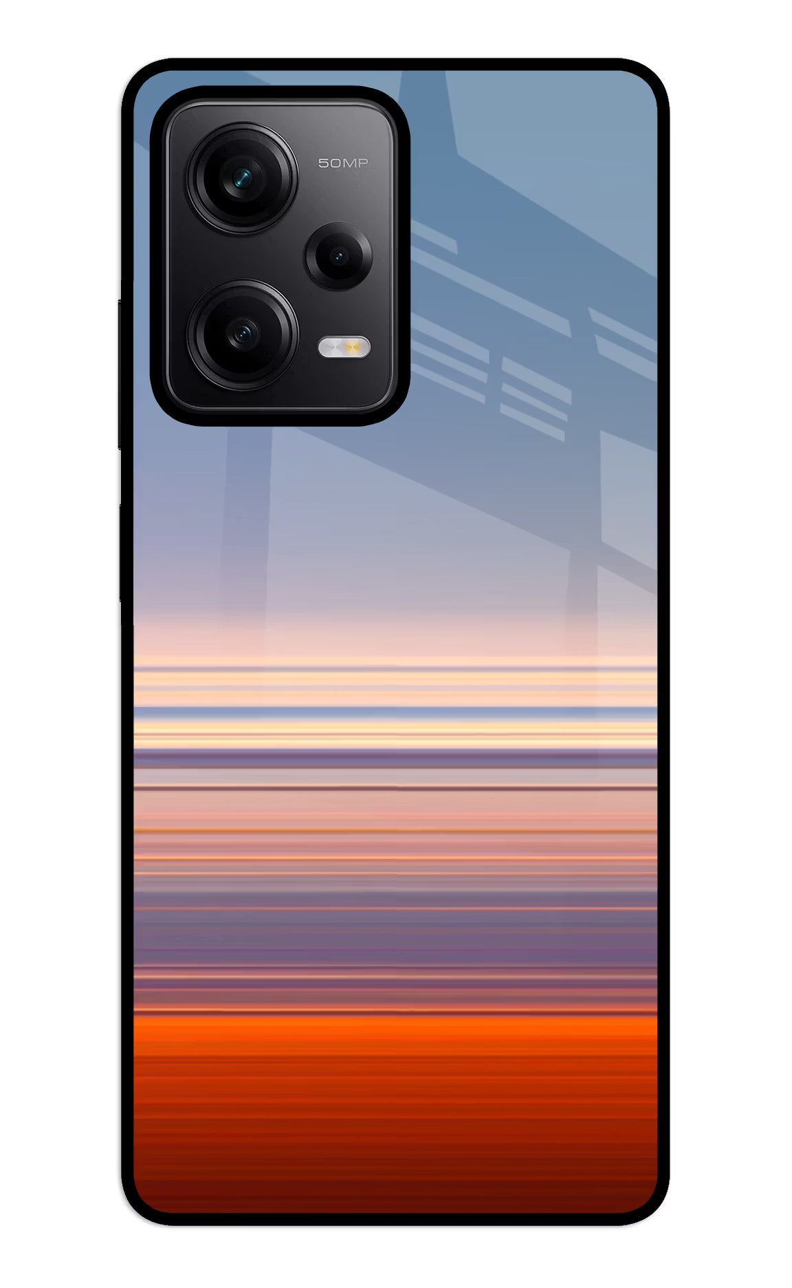 Morning Colors Redmi Note 12 5G Back Cover - Morning Colors Redmi Note 12 5G Glass Case Back Cover by Casekaro Morning Colors Redmi Note 12 5G Glass Case Back Cover by Casekaro