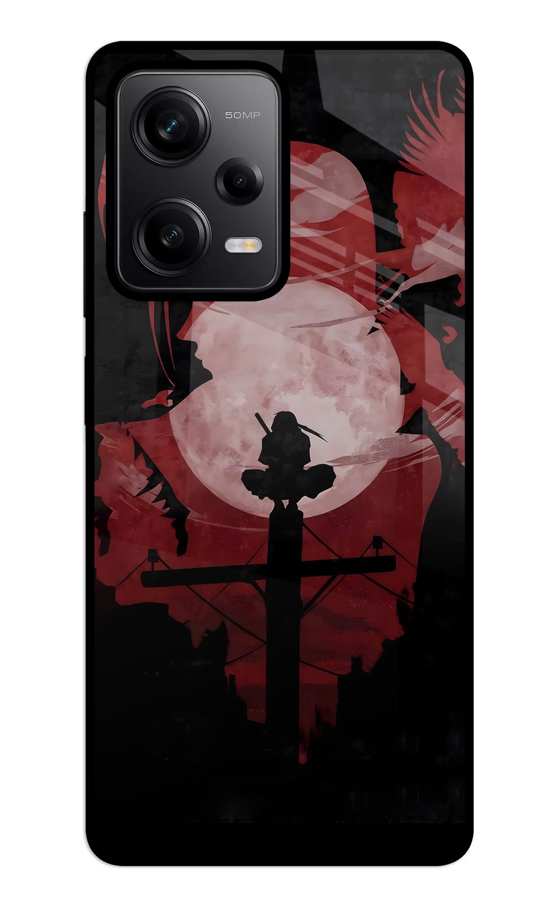 Naruto Anime Redmi Note 12 5G Glass Case - Naruto Anime Redmi Note 12 5G Glass Case Naruto Anime Redmi Note 12 5G Glass Case