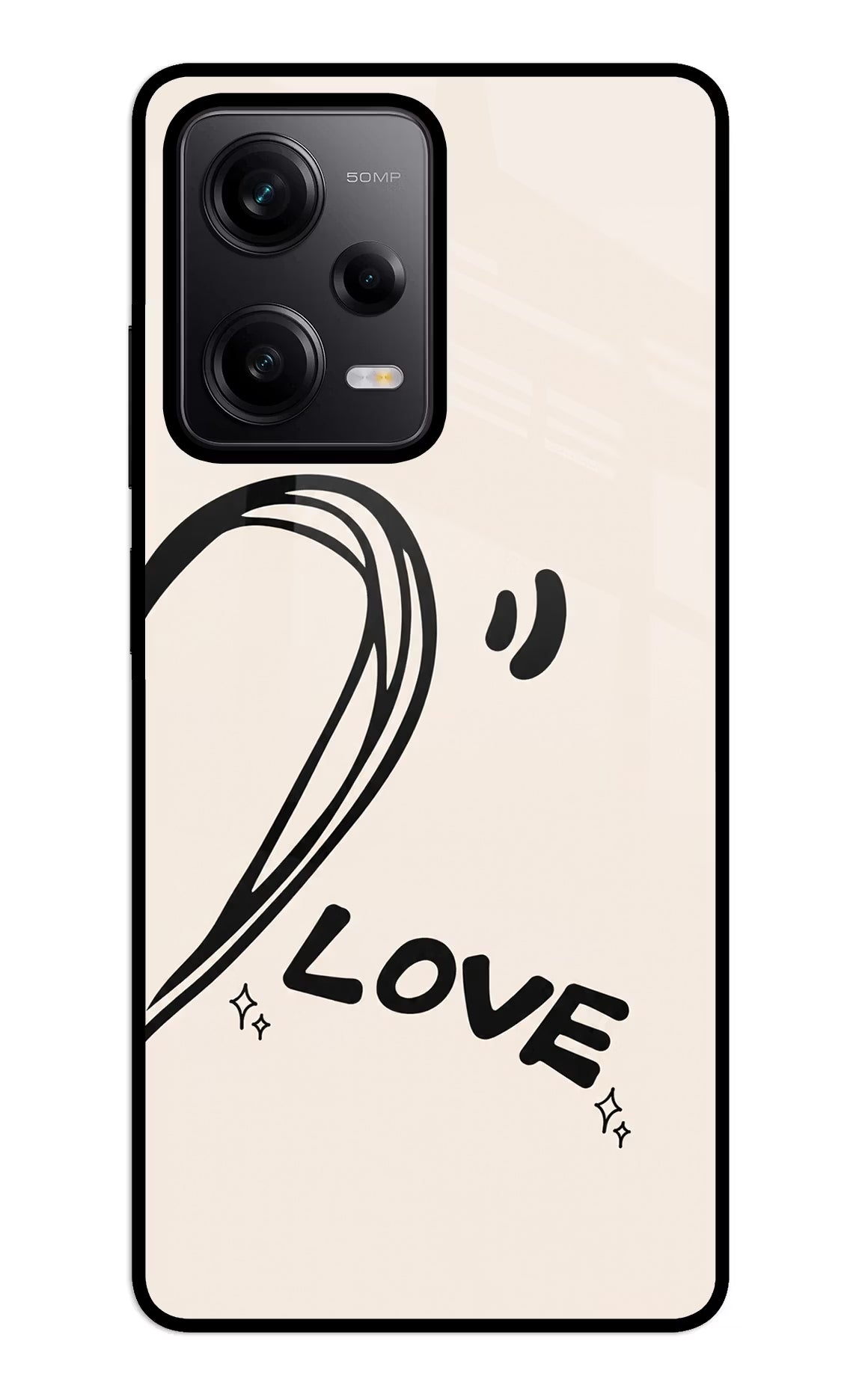 Soul Line Redmi Note 12 5G Glass Case - Soul Line Redmi Note 12 5G Glass Case Soul Line Redmi Note 12 5G Glass Case