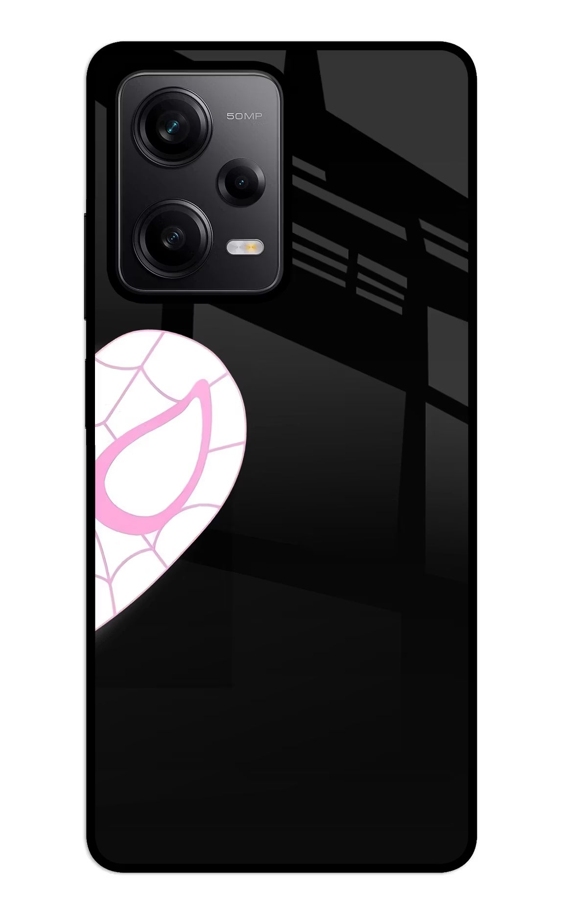 Gwen Mask Redmi Note 12 5G Glass Case - Gwen Mask Redmi Note 12 5G Glass Case Gwen Mask Redmi Note 12 5G Glass Case