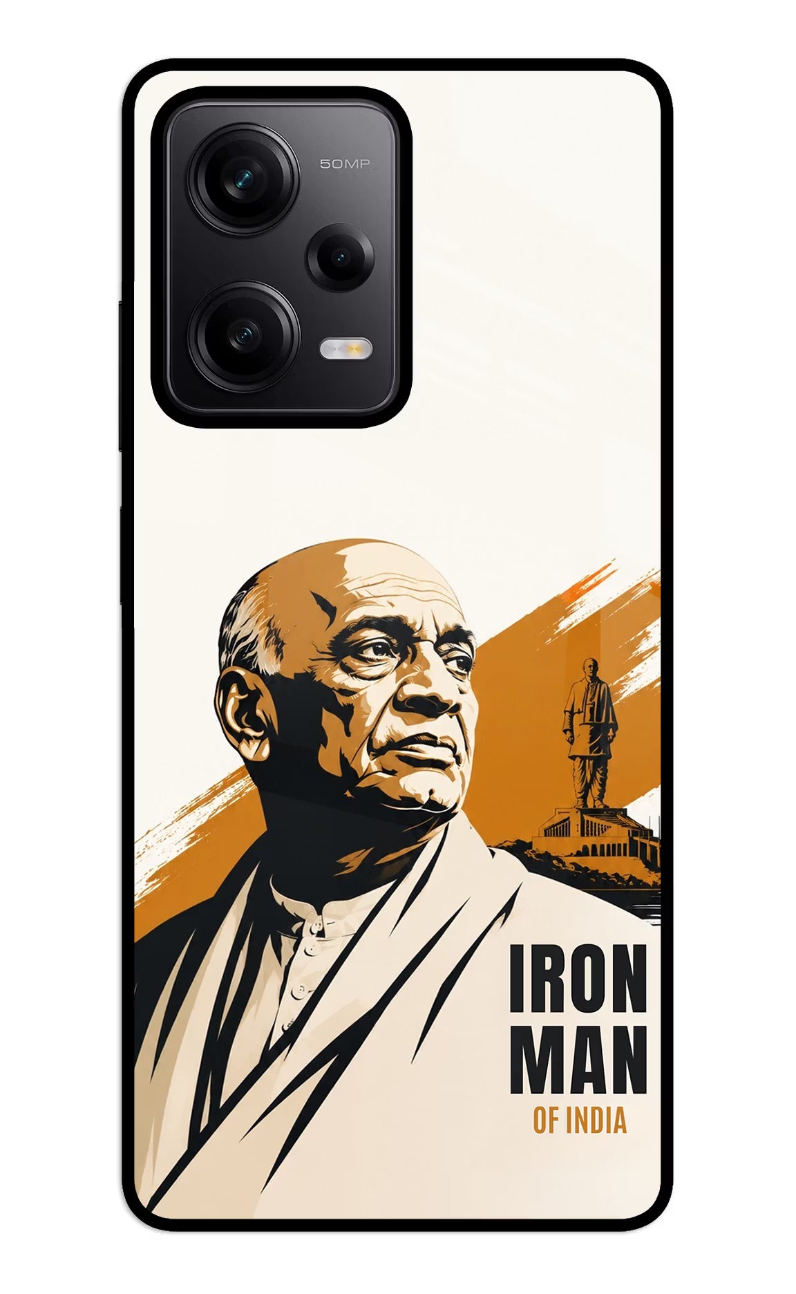 Chandrashekhar Azad Fearless Redmi Note 12 5G Glass Case - Chandrashekhar Azad Fearless Redmi Note 12 5G Glass Case Chandrashekhar Azad Fearless Redmi Note 12 5G Glass Case