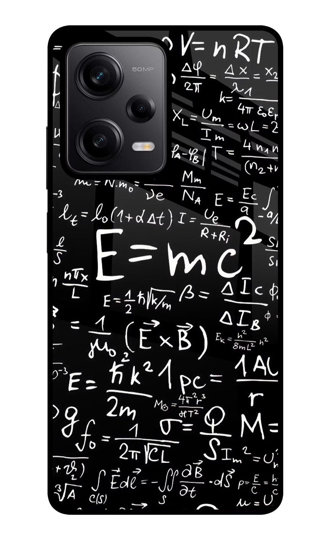 Physics Formula Redmi Note 12 Pro 5G Glass Case - Physics Formula Redmi Note 12 Pro 5G Glass Case Physics Formula Redmi Note 12 Pro 5G Glass Case