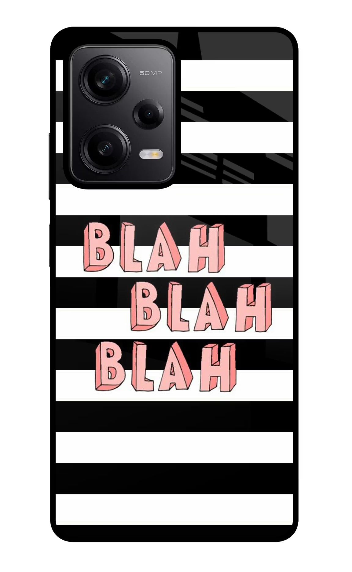 Blah Blah Blah Redmi Note 12 Pro 5G Glass Case - Blah Blah Blah Redmi Note 12 Pro 5G Glass Case Blah Blah Blah Redmi Note 12 Pro 5G Glass Case