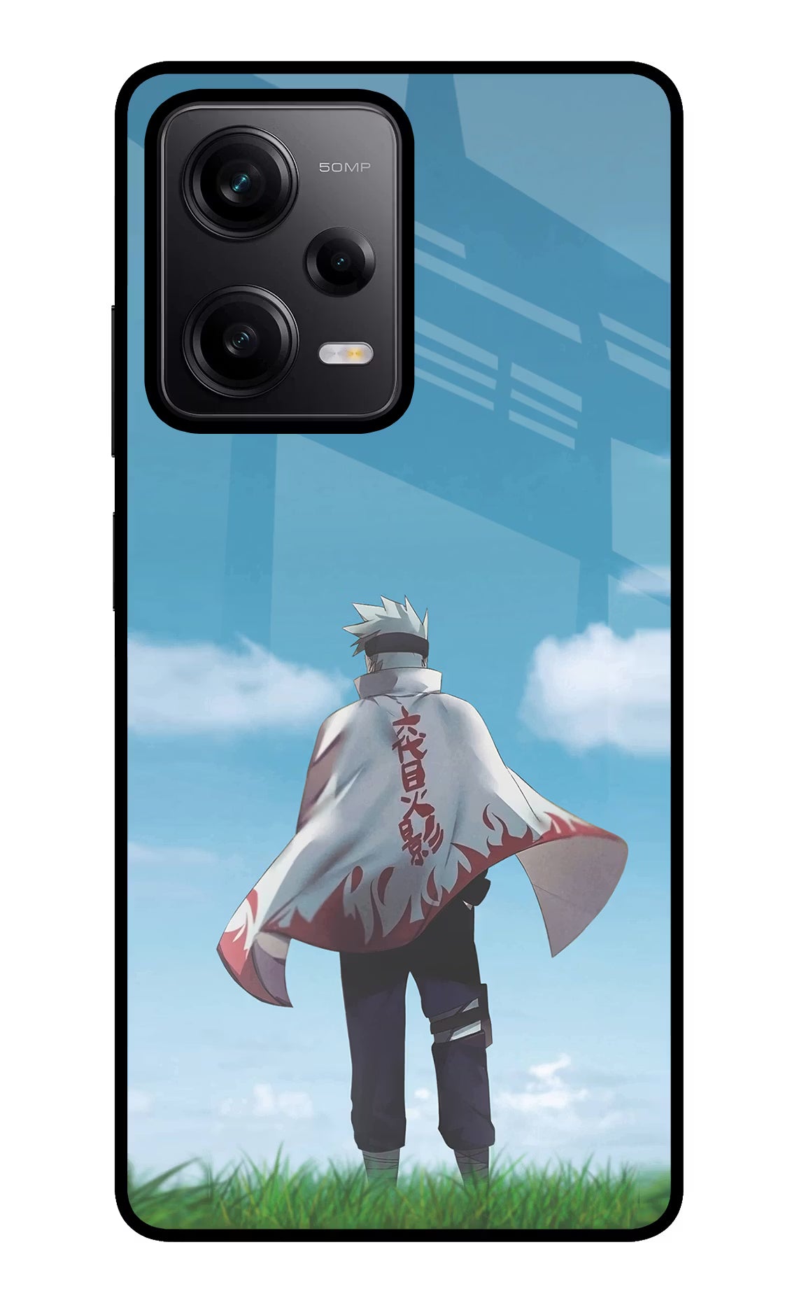Kakashi Redmi Note 12 Pro 5G Back Cover - Kakashi Redmi Note 12 Pro 5G Glass Case Back Cover by Casekaro Kakashi Redmi Note 12 Pro 5G Glass Case Back Cover by Casekaro
