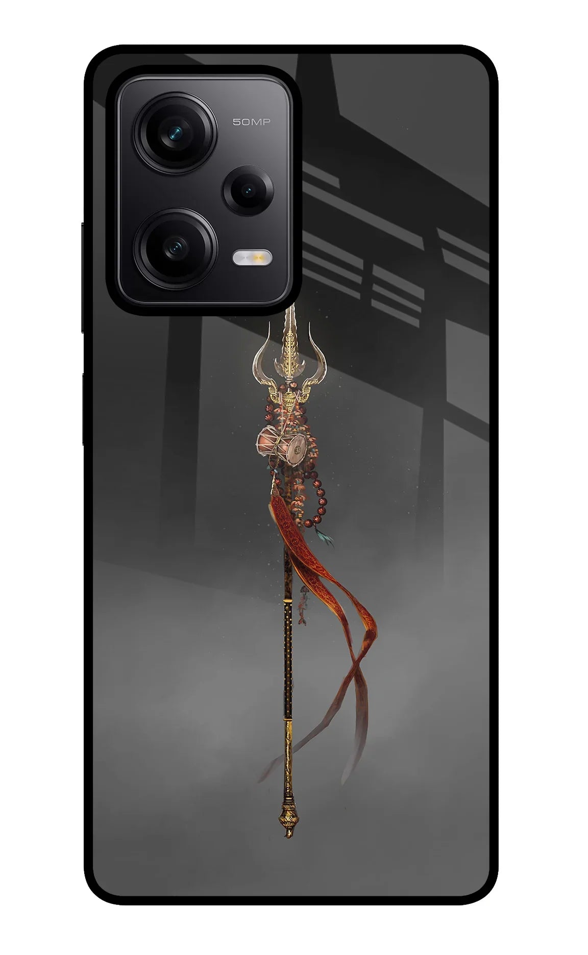 Shiv Trishul Redmi Note 12 Pro 5G Glass Case - Shiv Trishul Redmi Note 12 Pro 5G Glass Case Shiv Trishul Redmi Note 12 Pro 5G Glass Case