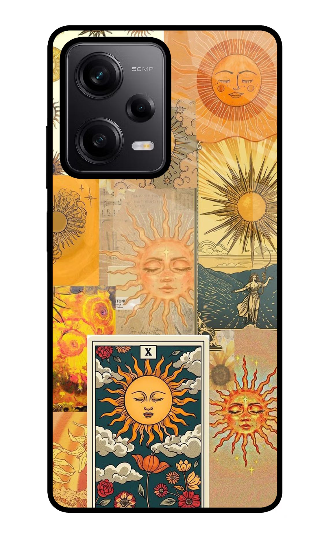 Sun Redmi Note 12 Pro 5G Glass Case - Sun Redmi Note 12 Pro 5G Glass Case Sun Redmi Note 12 Pro 5G Glass Case