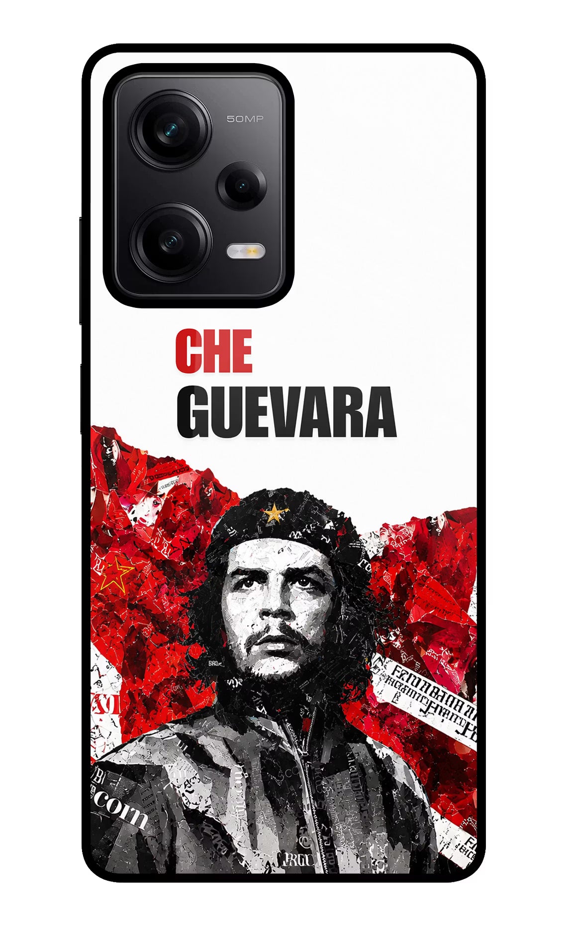 Che Guevara Revolution Redmi Note 12 Pro 5G Glass Case - Che Guevara Revolution Redmi Note 12 Pro 5G Glass Case Che Guevara Revolution Redmi Note 12 Pro 5G Glass Case