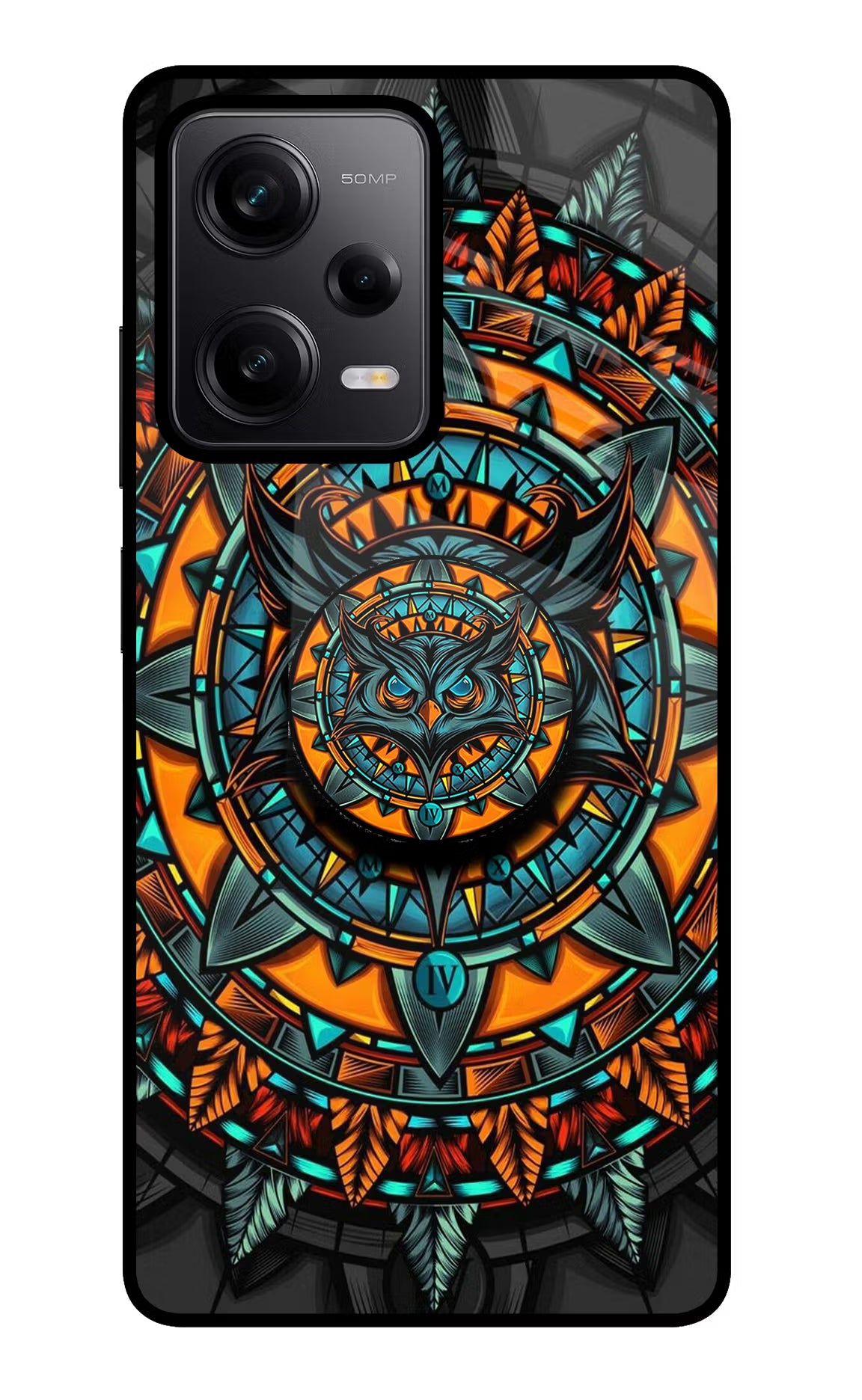 Angry Owl Redmi Note 12 Pro 5G Glass Case - Angry Owl Redmi Note 12 Pro 5G Glass Case Angry Owl Redmi Note 12 Pro 5G Glass Case