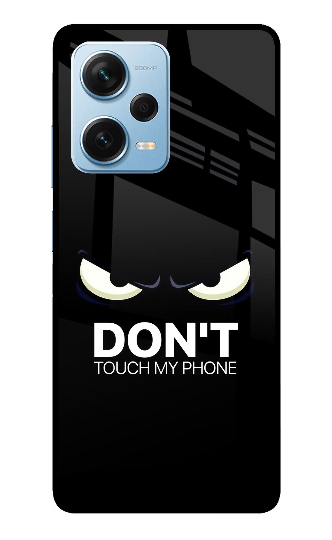 Don'T Touch My Phone Redmi Note 12 Pro+ 5G Glass Case - Don'T Touch My Phone Redmi Note 12 Pro+ 5G Glass Case Don'T Touch My Phone Redmi Note 12 Pro+ 5G Glass Case