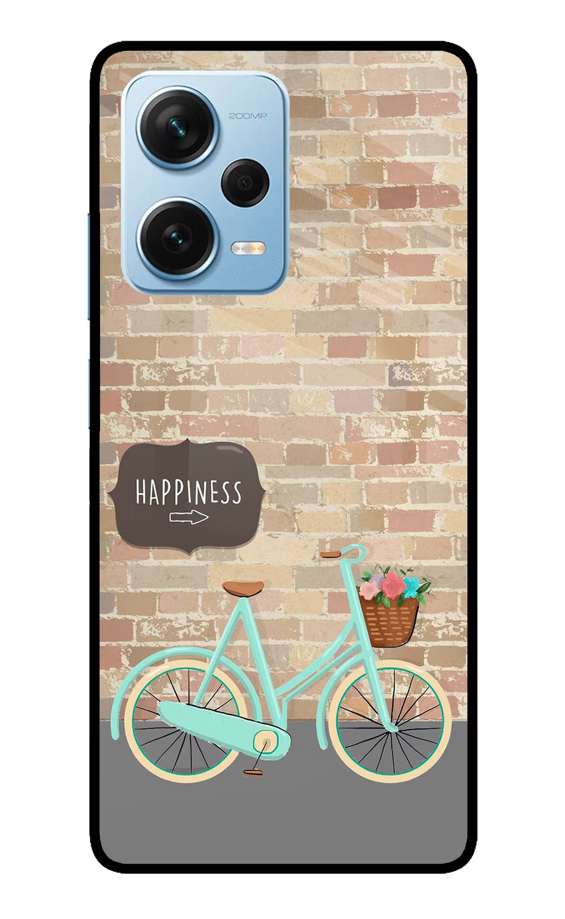 Happiness Artwork Redmi Note 12 Pro+ 5G Glass Case - Happiness Artwork Redmi Note 12 Pro+ 5G Glass Case Happiness Artwork Redmi Note 12 Pro+ 5G Glass Case