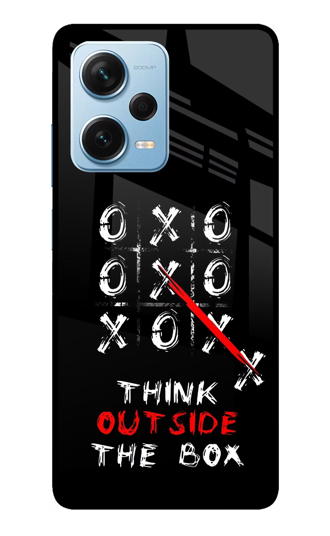 Think out of the BOX Redmi Note 12 Pro+ 5G Glass Case - Think out of the BOX Redmi Note 12 Pro+ 5G Glass Case Think out of the BOX Redmi Note 12 Pro+ 5G Glass Case