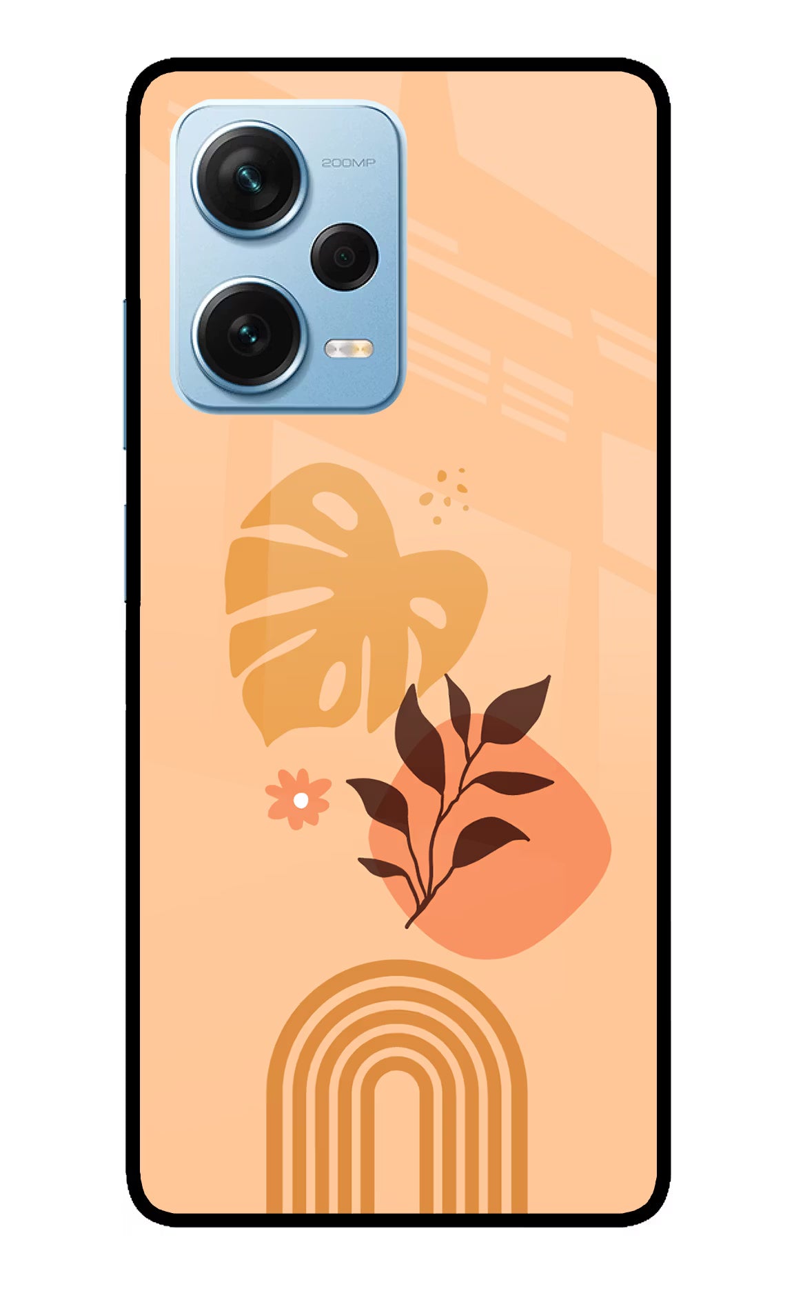 Bohemian Art Redmi Note 12 Pro+ 5G Glass Case - Bohemian Art Redmi Note 12 Pro+ 5G Glass Case Bohemian Art Redmi Note 12 Pro+ 5G Glass Case