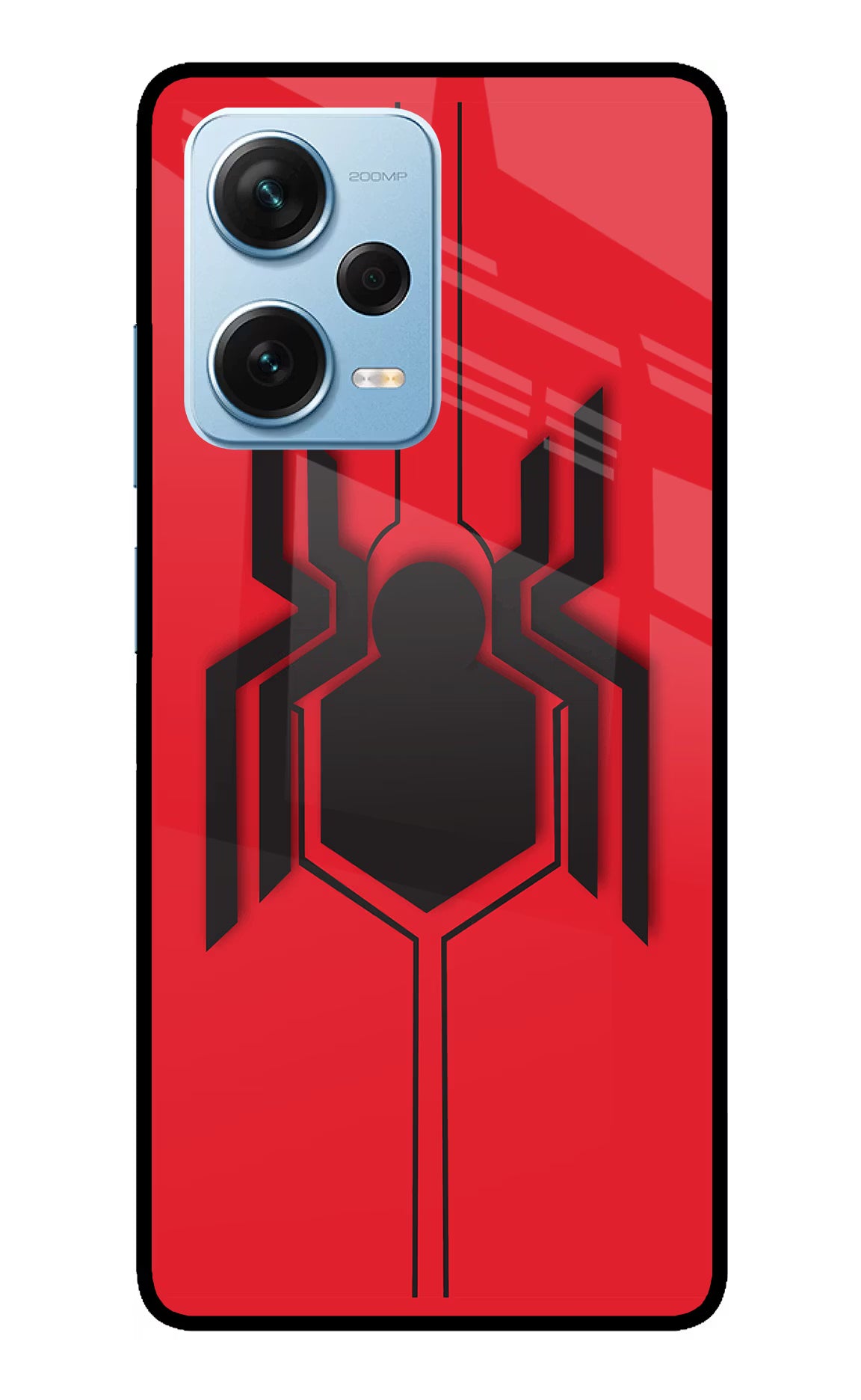 Spider Redmi Note 12 Pro+ 5G Glass Case - Spider Redmi Note 12 Pro+ 5G Glass Case Spider Redmi Note 12 Pro+ 5G Glass Case