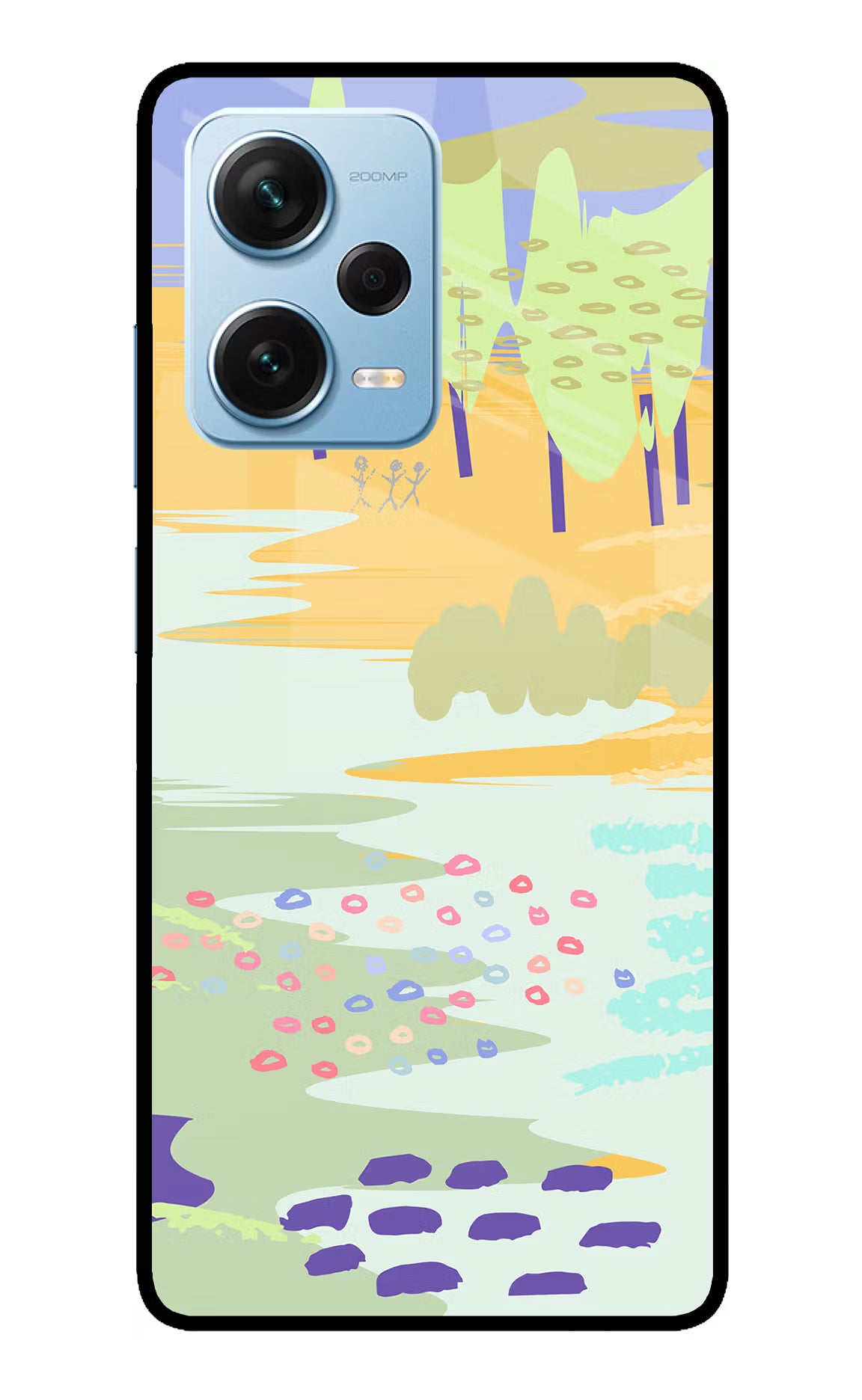 Scenery Redmi Note 12 Pro+ 5G Glass Case - Scenery Redmi Note 12 Pro+ 5G Glass Case Scenery Redmi Note 12 Pro+ 5G Glass Case