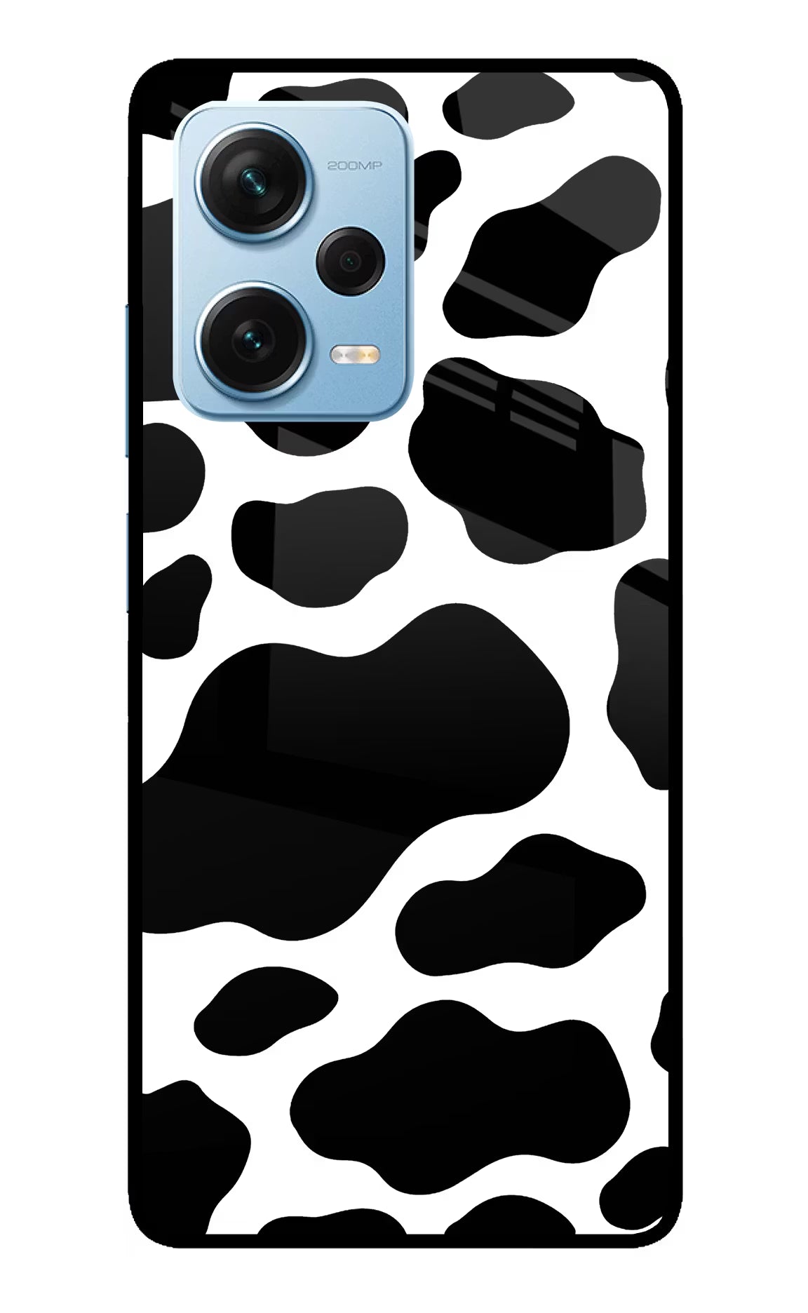 Cow Spots Redmi Note 12 Pro+ 5G Glass Case - Cow Spots Redmi Note 12 Pro+ 5G Glass Case Cow Spots Redmi Note 12 Pro+ 5G Glass Case