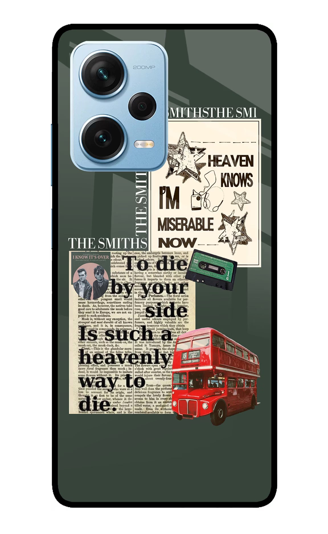 The Smiths Redmi Note 12 Pro+ 5G Glass Case - The Smiths Redmi Note 12 Pro+ 5G Glass Case The Smiths Redmi Note 12 Pro+ 5G Glass Case