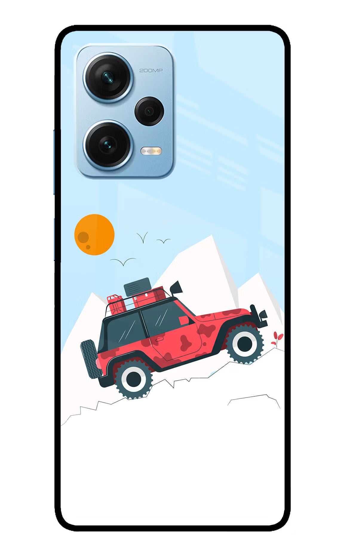 Mountain Trail Beast Redmi Note 12 Pro+ 5G Glass Case - Mountain Trail Beast Redmi Note 12 Pro+ 5G Glass Case Mountain Trail Beast Redmi Note 12 Pro+ 5G Glass Case