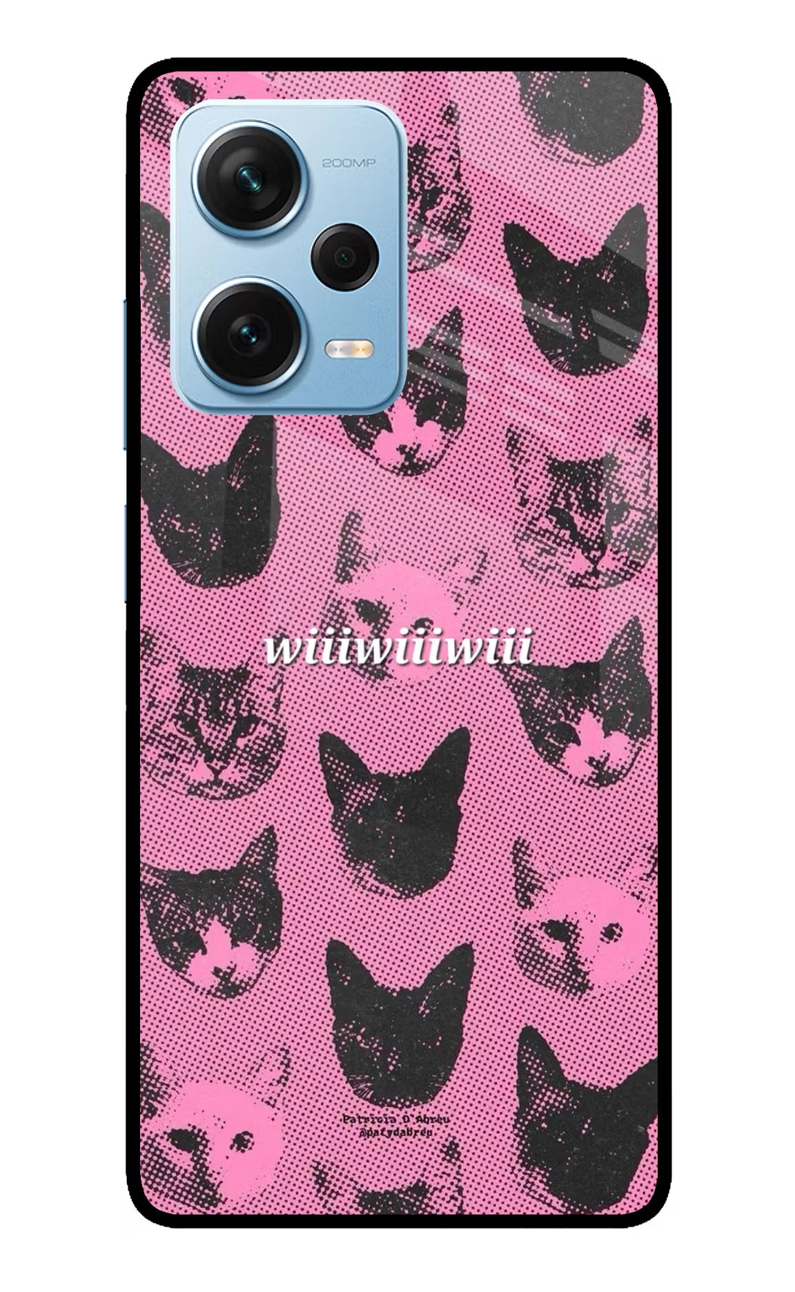 Pink Cats Redmi Note 12 Pro+ 5G Glass Case - Pink Cats Redmi Note 12 Pro+ 5G Glass Case Pink Cats Redmi Note 12 Pro+ 5G Glass Case