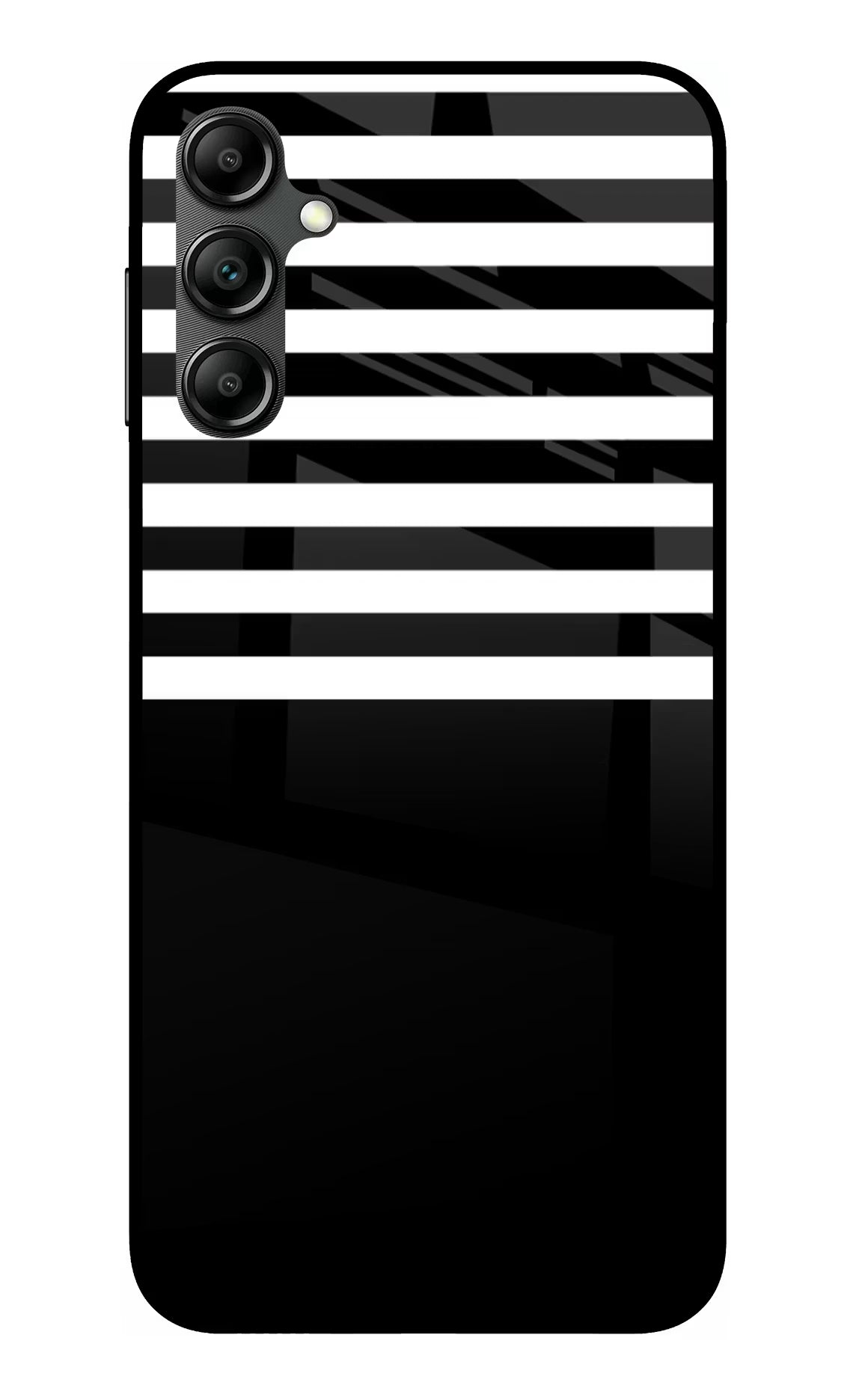 Black and White Print Samsung A14 5G Glass Case - Black and White Print Samsung A14 5G Glass Case Black and White Print Samsung A14 5G Glass Case