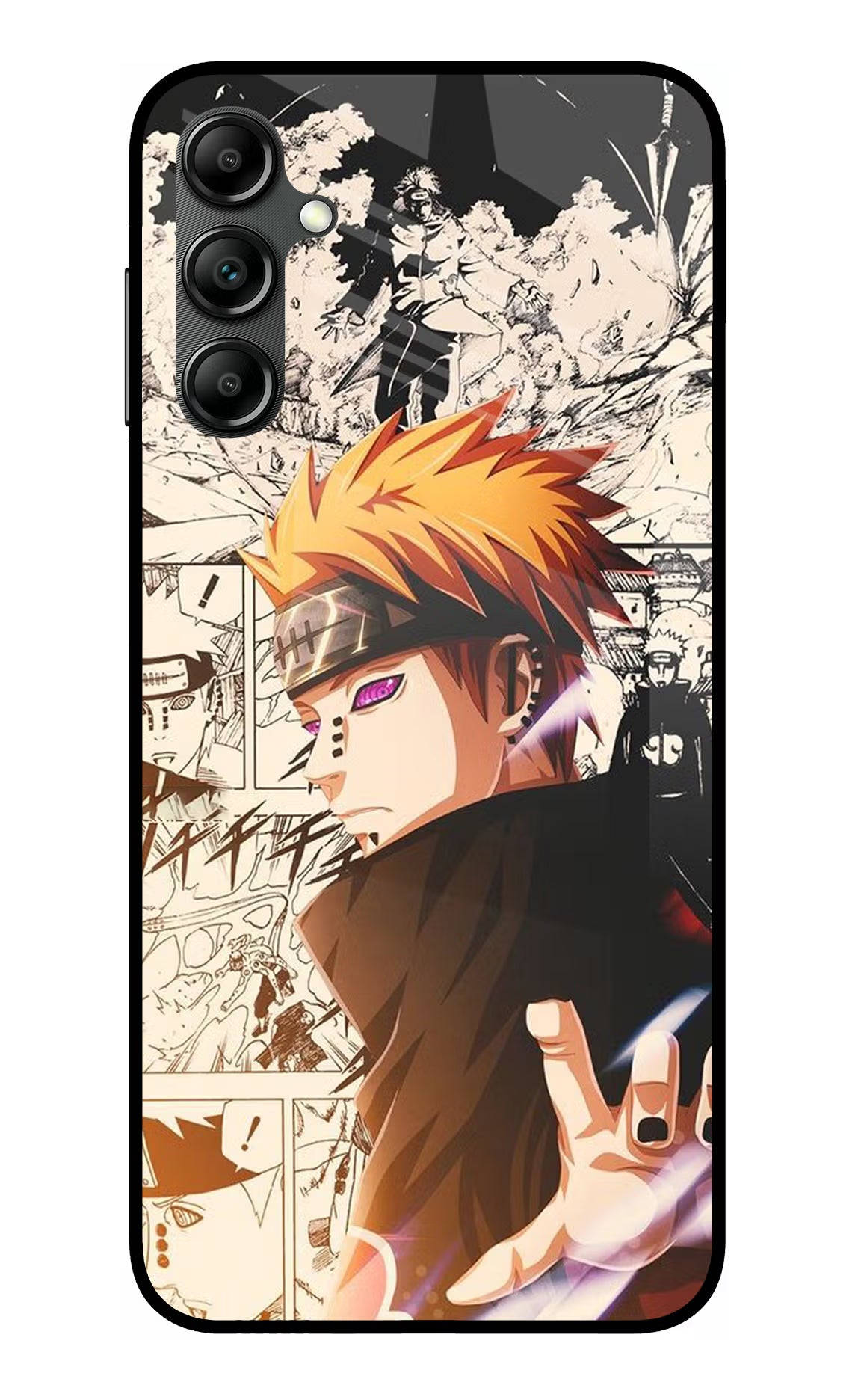 Pain Anime Samsung A14 5G Glass Case - Pain Anime Samsung A14 5G Glass Case Pain Anime Samsung A14 5G Glass Case