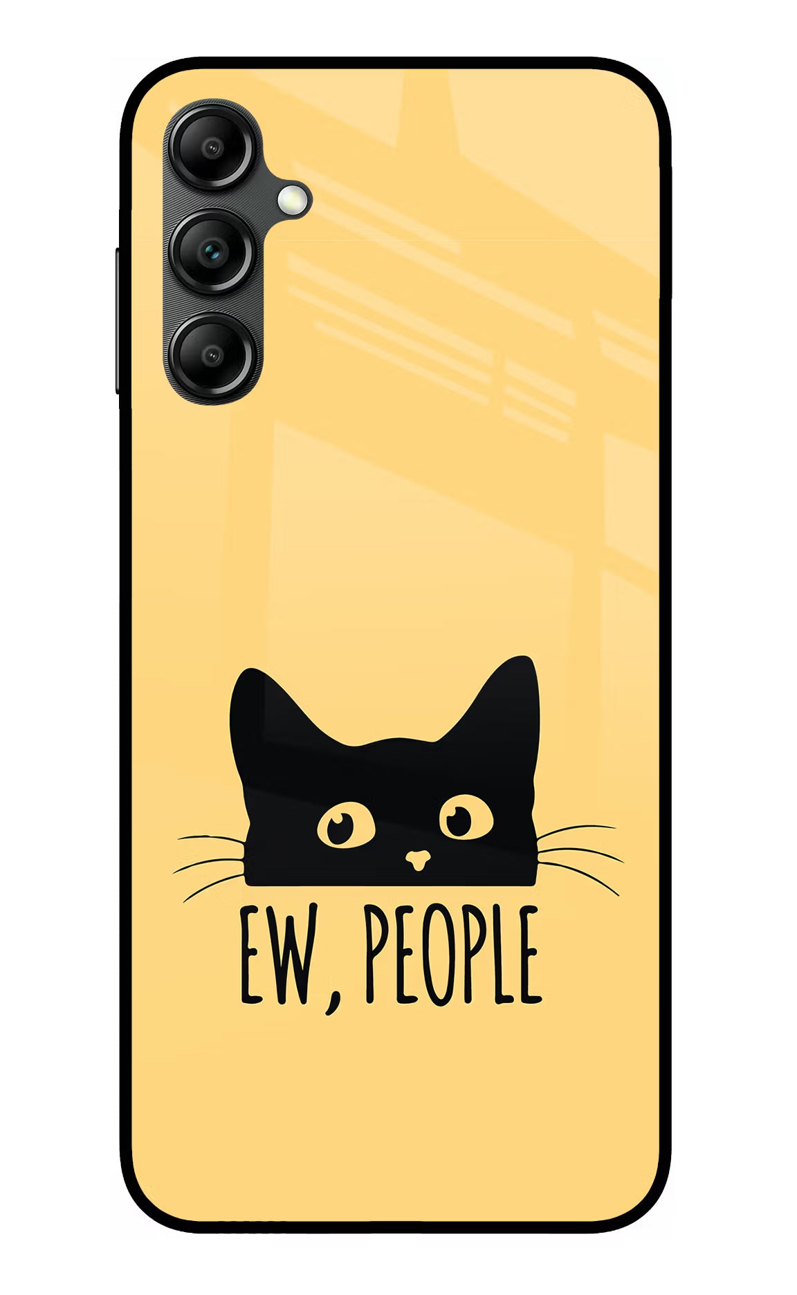 Ew People Catitude Samsung A14 5G Glass Case - Ew People Catitude Samsung A14 5G Glass Case Ew People Catitude Samsung A14 5G Glass Case