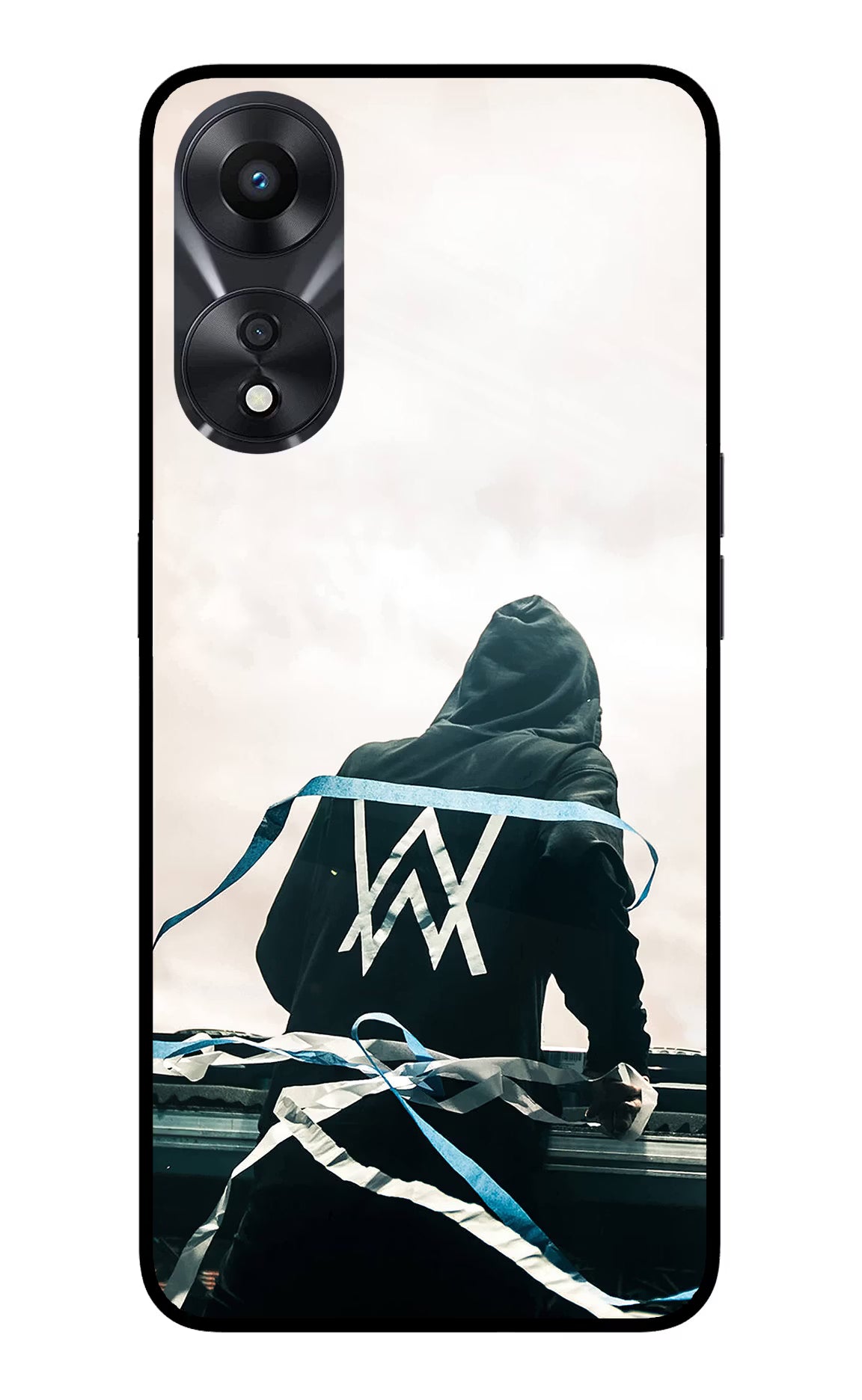 Alan Walker Oppo A78 5G Glass Case - Alan Walker Oppo A78 5G Glass Case Alan Walker Oppo A78 5G Glass Case