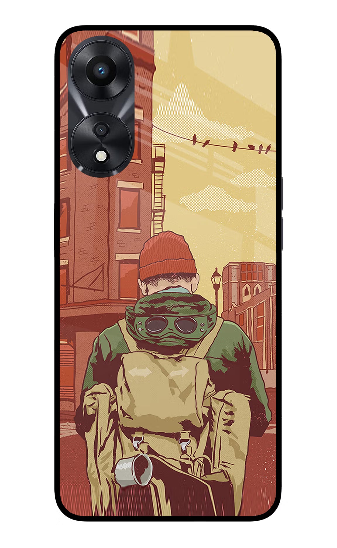 Adventurous Oppo A78 5G Glass Case - Adventurous Oppo A78 5G Glass Case Adventurous Oppo A78 5G Glass Case