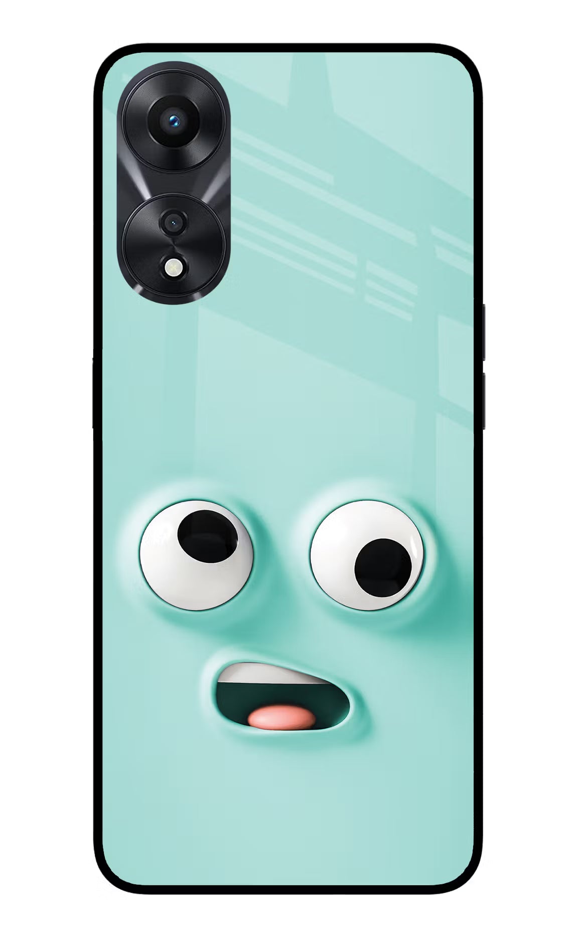 Funny Cartoon Oppo A78 5G Glass Case - Funny Cartoon Oppo A78 5G Glass Case Funny Cartoon Oppo A78 5G Glass Case