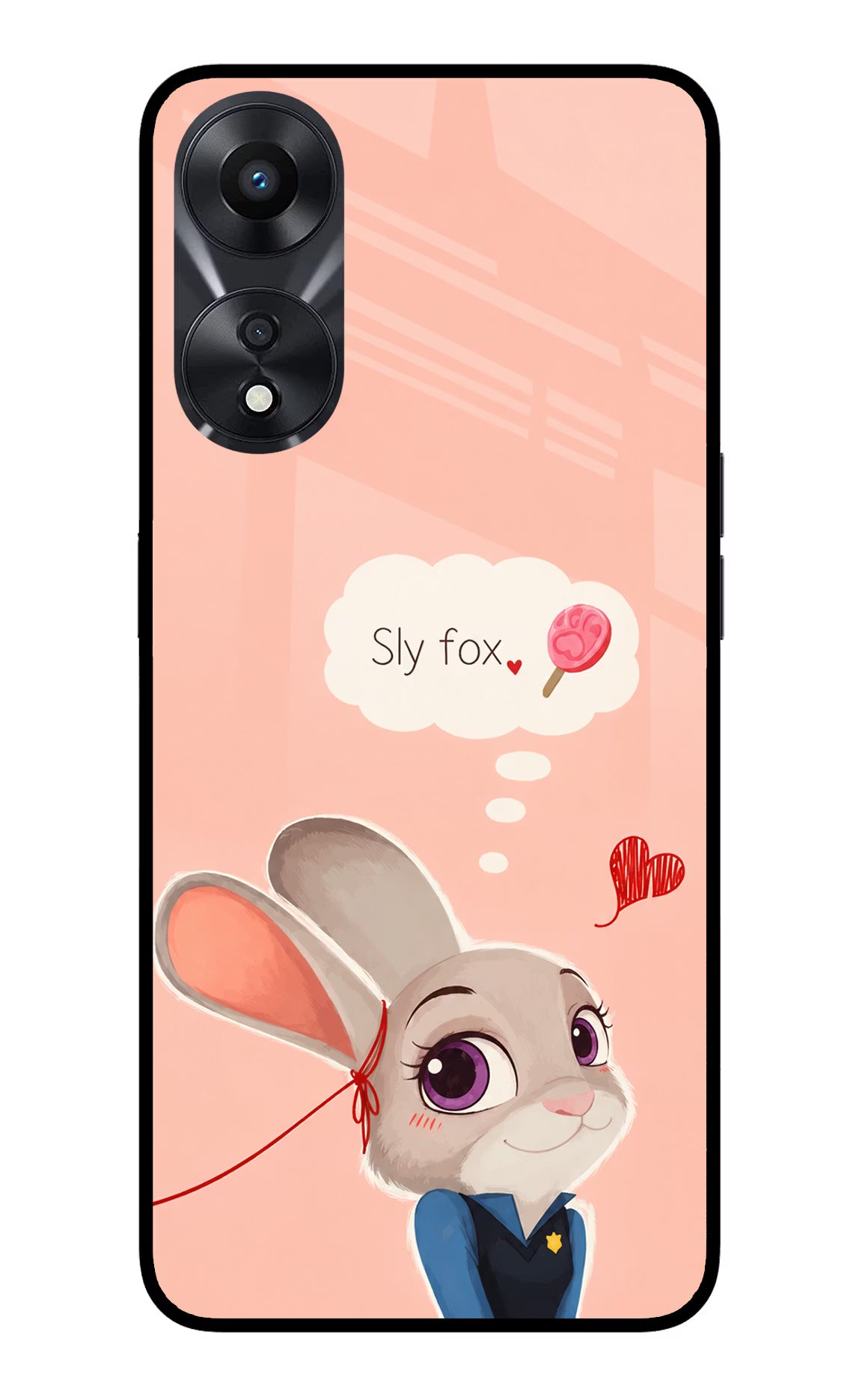 Judy Charm Oppo A78 5G Glass Case - Judy Charm Oppo A78 5G Glass Case Judy Charm Oppo A78 5G Glass Case