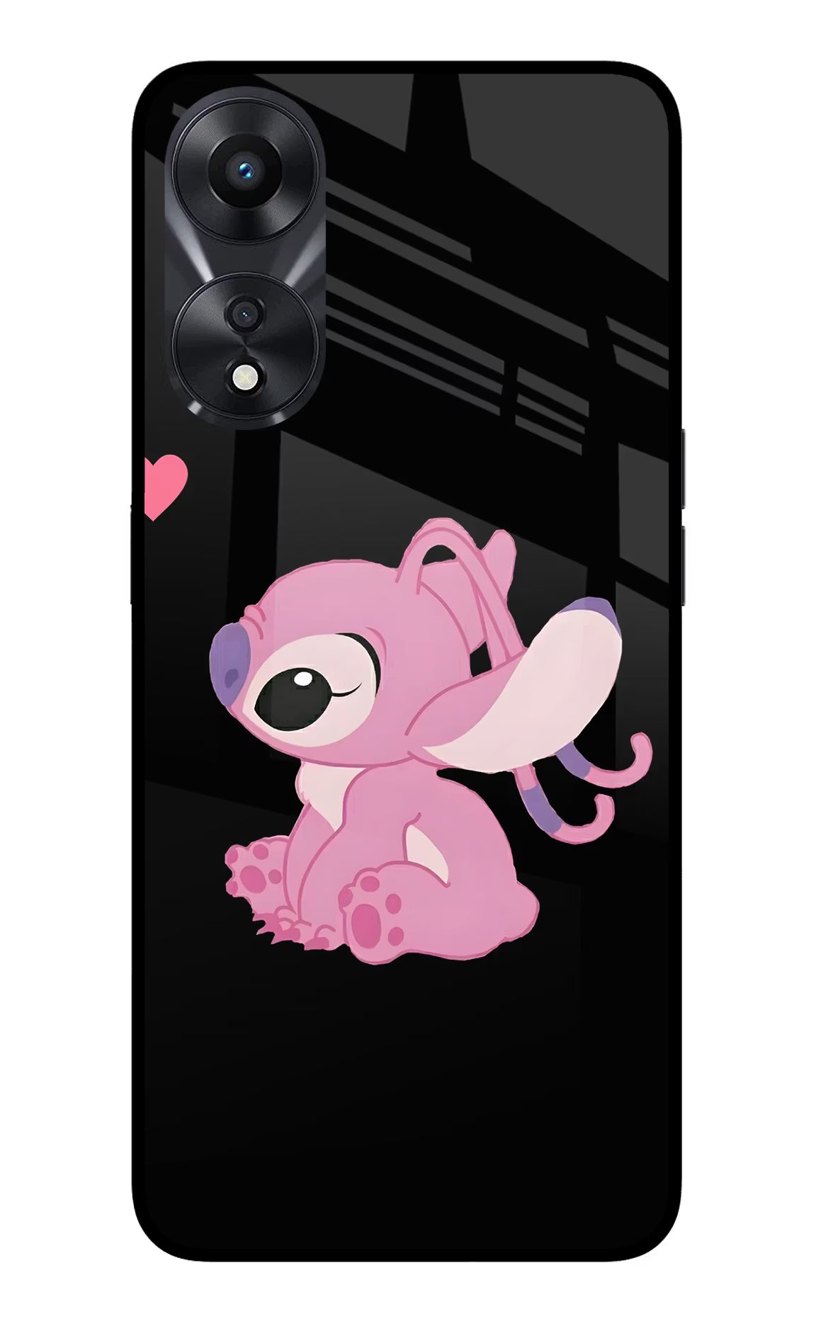 Angel Crush Oppo A78 5G Glass Case - Angel Crush Oppo A78 5G Glass Case Angel Crush Oppo A78 5G Glass Case