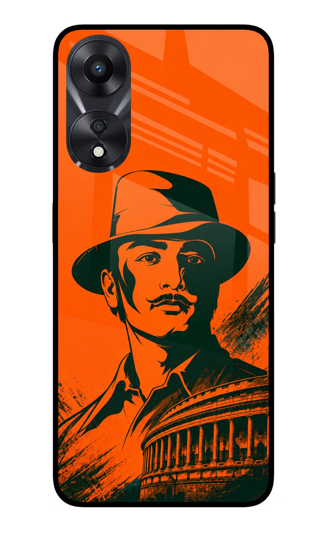 Bhagat Singh Legacy Oppo A78 5G Glass Case - Bhagat Singh Legacy Oppo A78 5G Glass Case Bhagat Singh Legacy Oppo A78 5G Glass Case