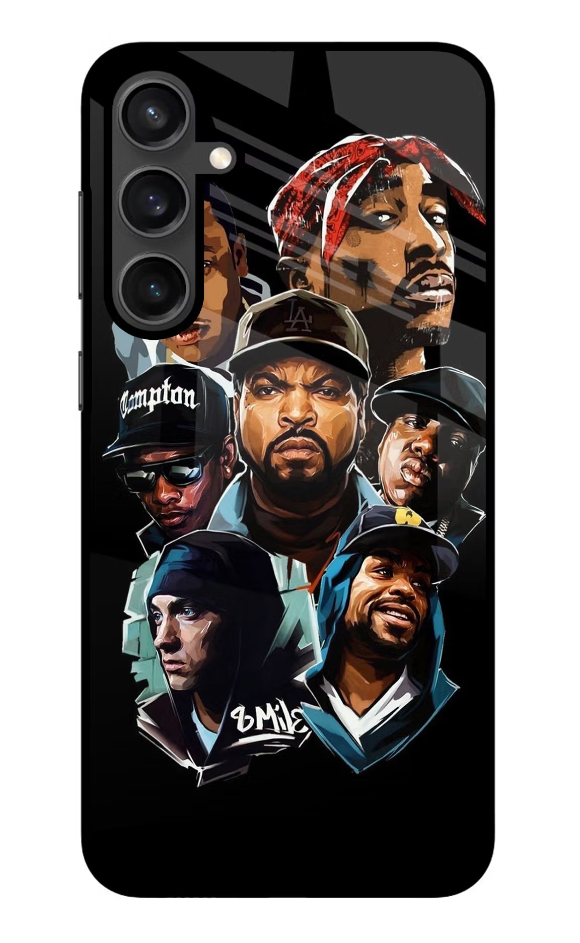 Rappers Samsung S23 Glass Case - Rappers Samsung S23 Glass Case Rappers Samsung S23 Glass Case