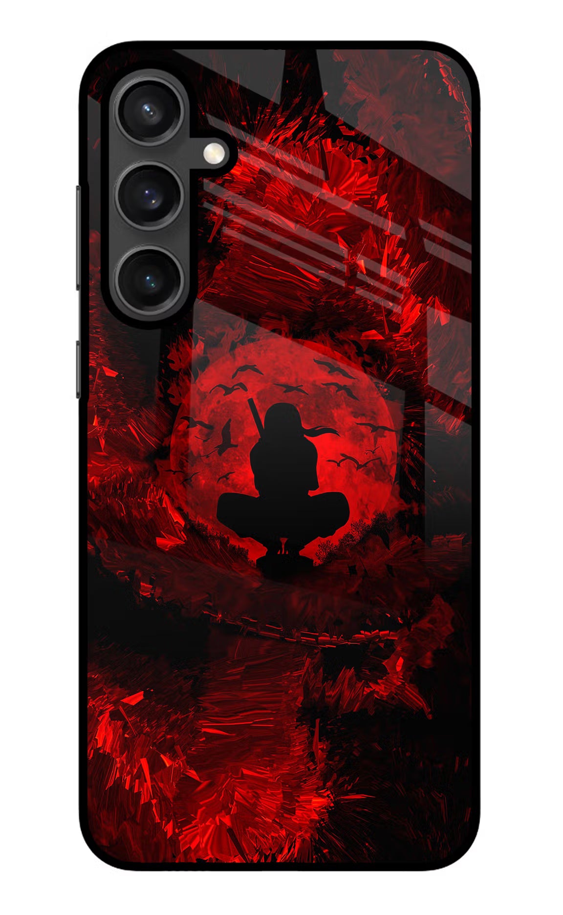 Itachi Uchiha Samsung S23 Glass Case - Itachi Uchiha Samsung S23 Glass Case Itachi Uchiha Samsung S23 Glass Case