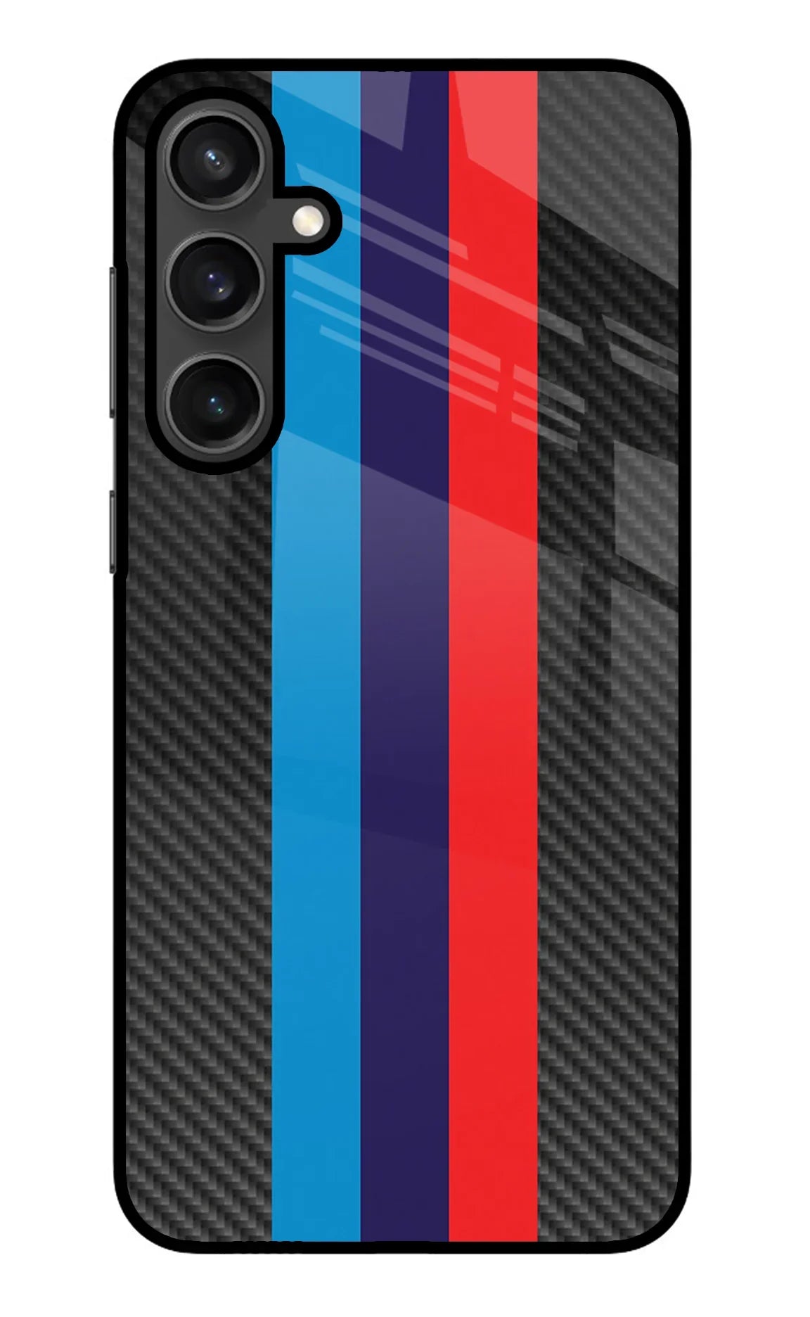 BMW Stripes Pattern Samsung S23 Glass Case - BMW Stripes Pattern Samsung S23 Glass Case BMW Stripes Pattern Samsung S23 Glass Case