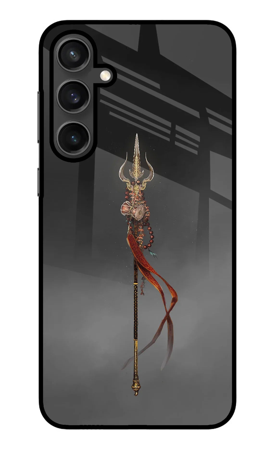 Shiv Trishul Samsung S23 Glass Case - Shiv Trishul Samsung S23 Glass Case Shiv Trishul Samsung S23 Glass Case