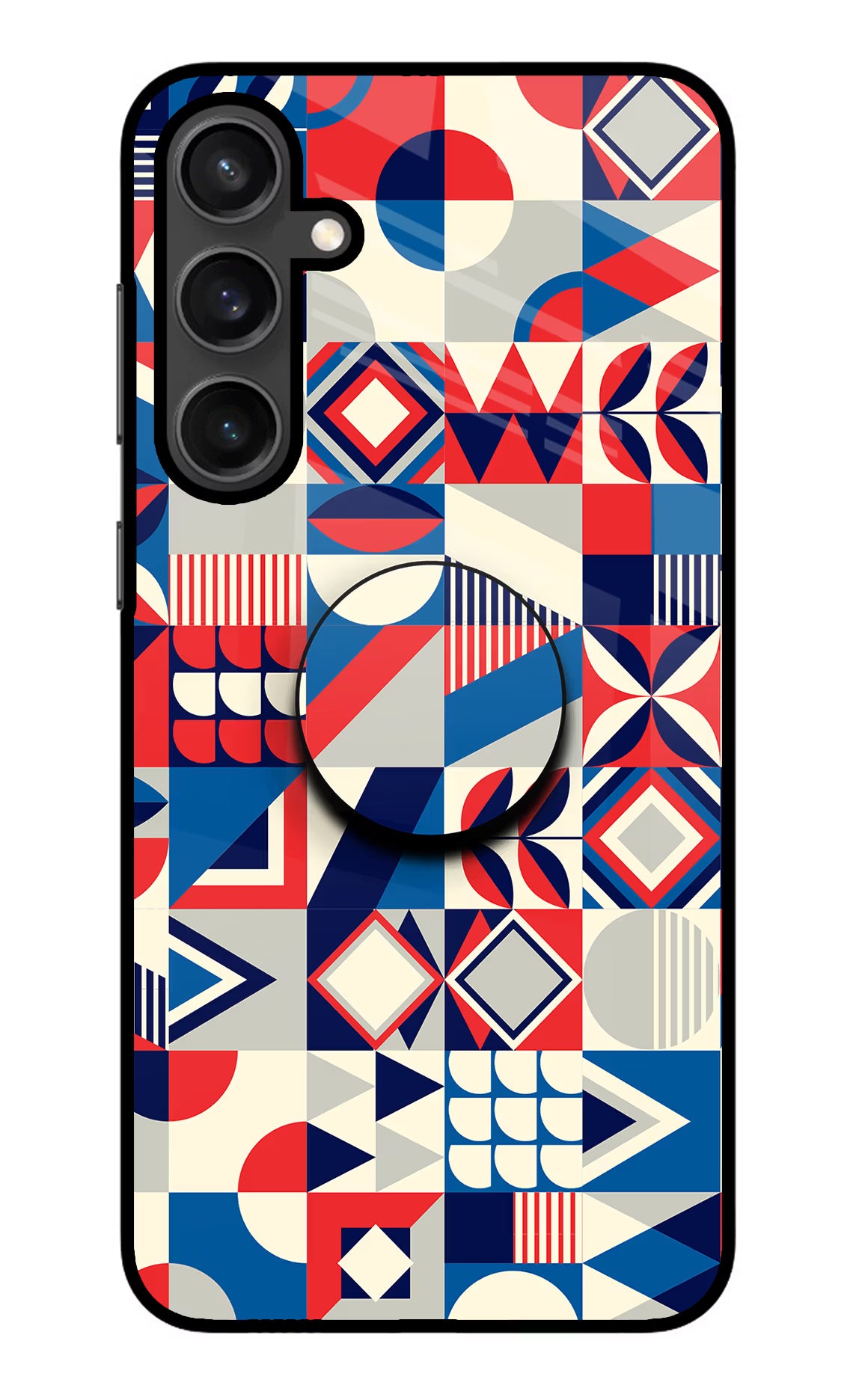 Colorful Pattern Samsung S23 Glass Case - Colorful Pattern Samsung S23 Glass Case Colorful Pattern Samsung S23 Glass Case