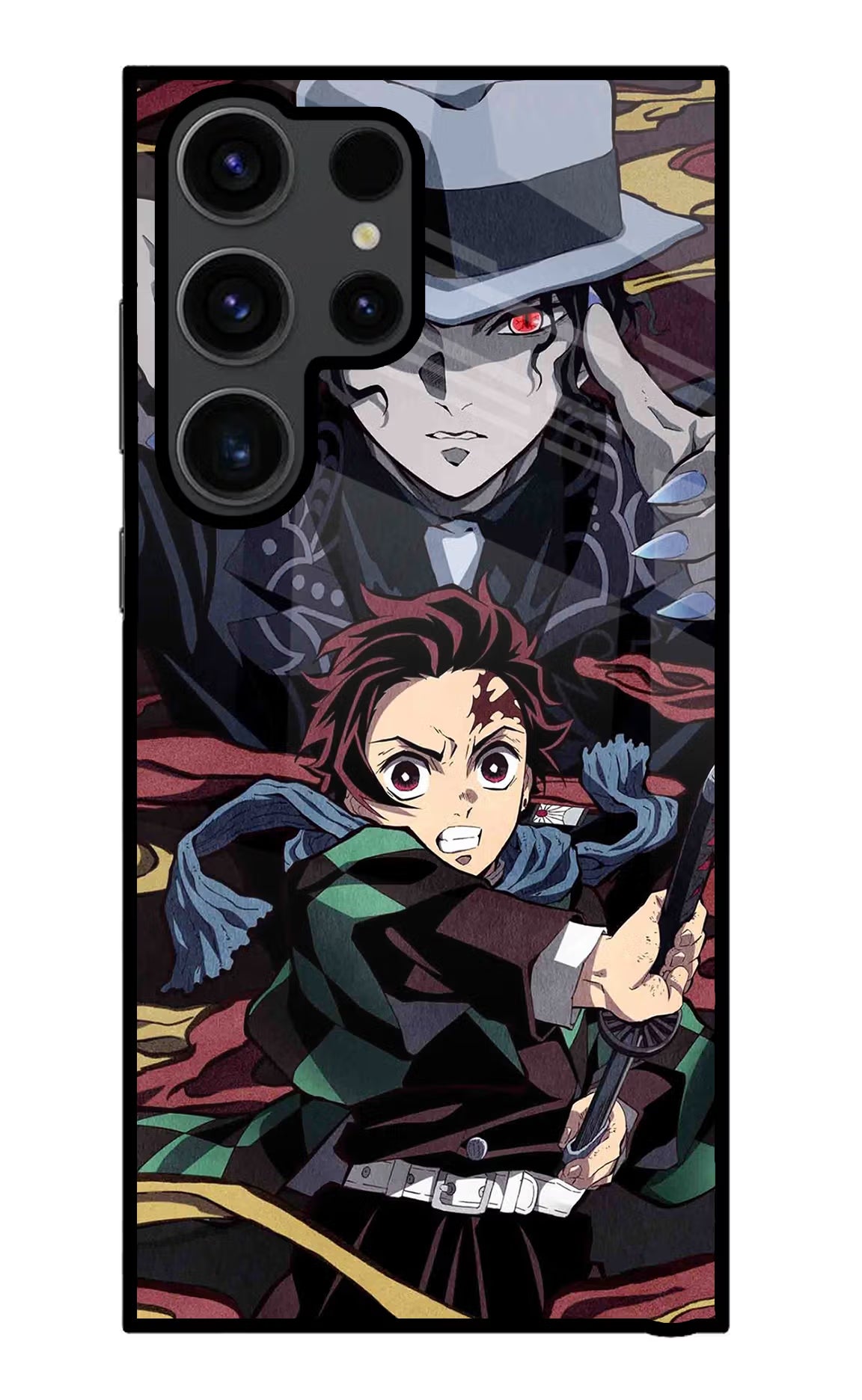 Demon Slayer Samsung S23 Ultra Glass Case - Demon Slayer Samsung S23 Ultra Glass Case Demon Slayer Samsung S23 Ultra Glass Case