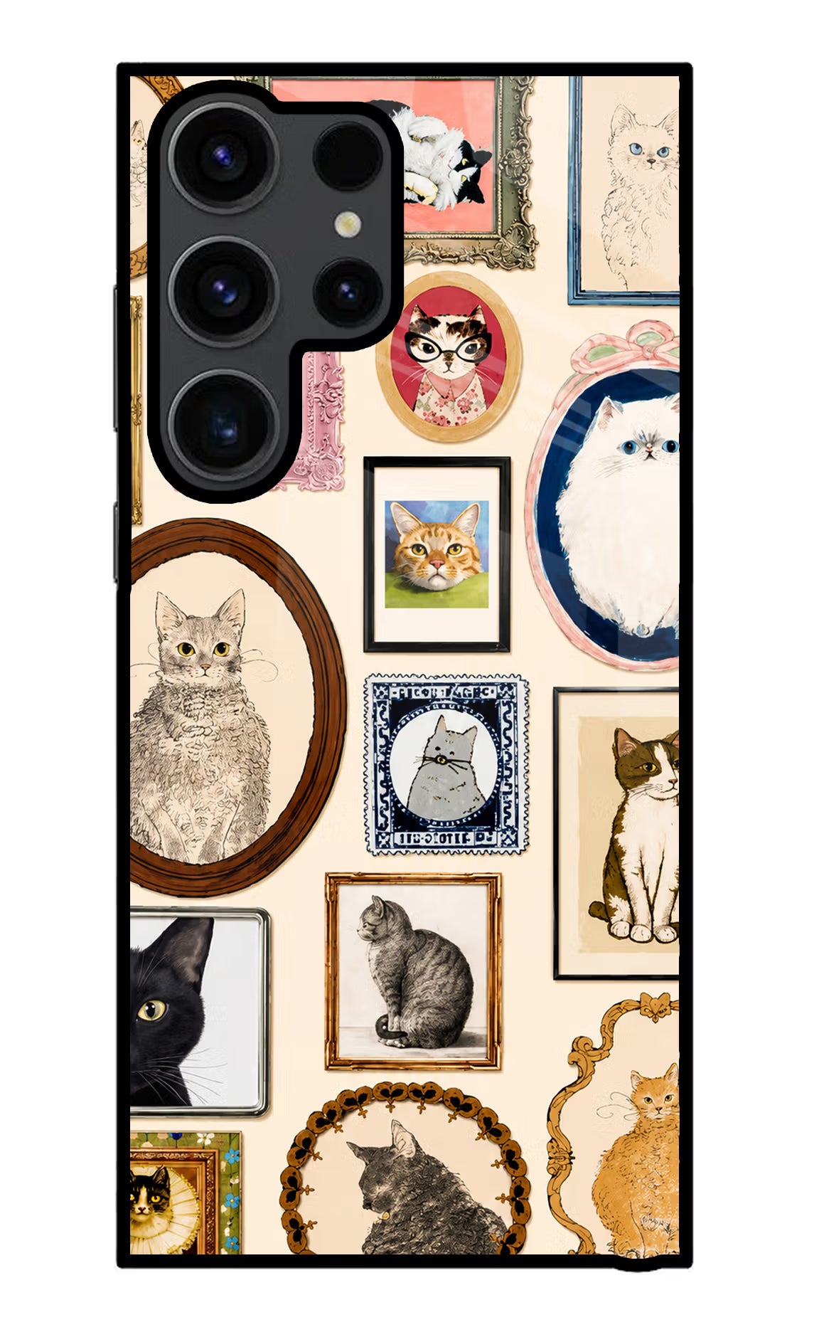 Mirror Cats Samsung S23 Ultra Glass Case - Mirror Cats Samsung S23 Ultra Glass Case Mirror Cats Samsung S23 Ultra Glass Case