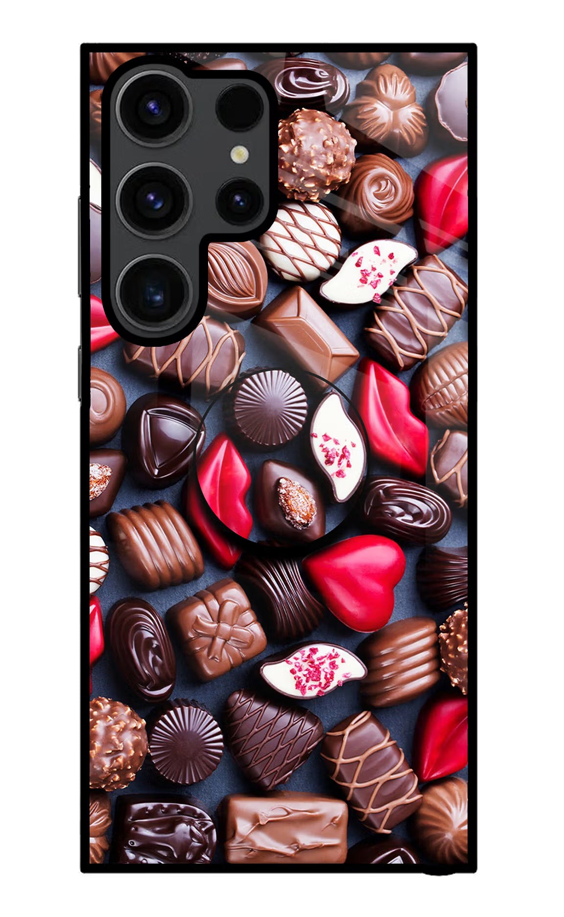 Chocolates Samsung S23 Ultra Glass Case - Chocolates Samsung S23 Ultra Glass Case Chocolates Samsung S23 Ultra Glass Case
