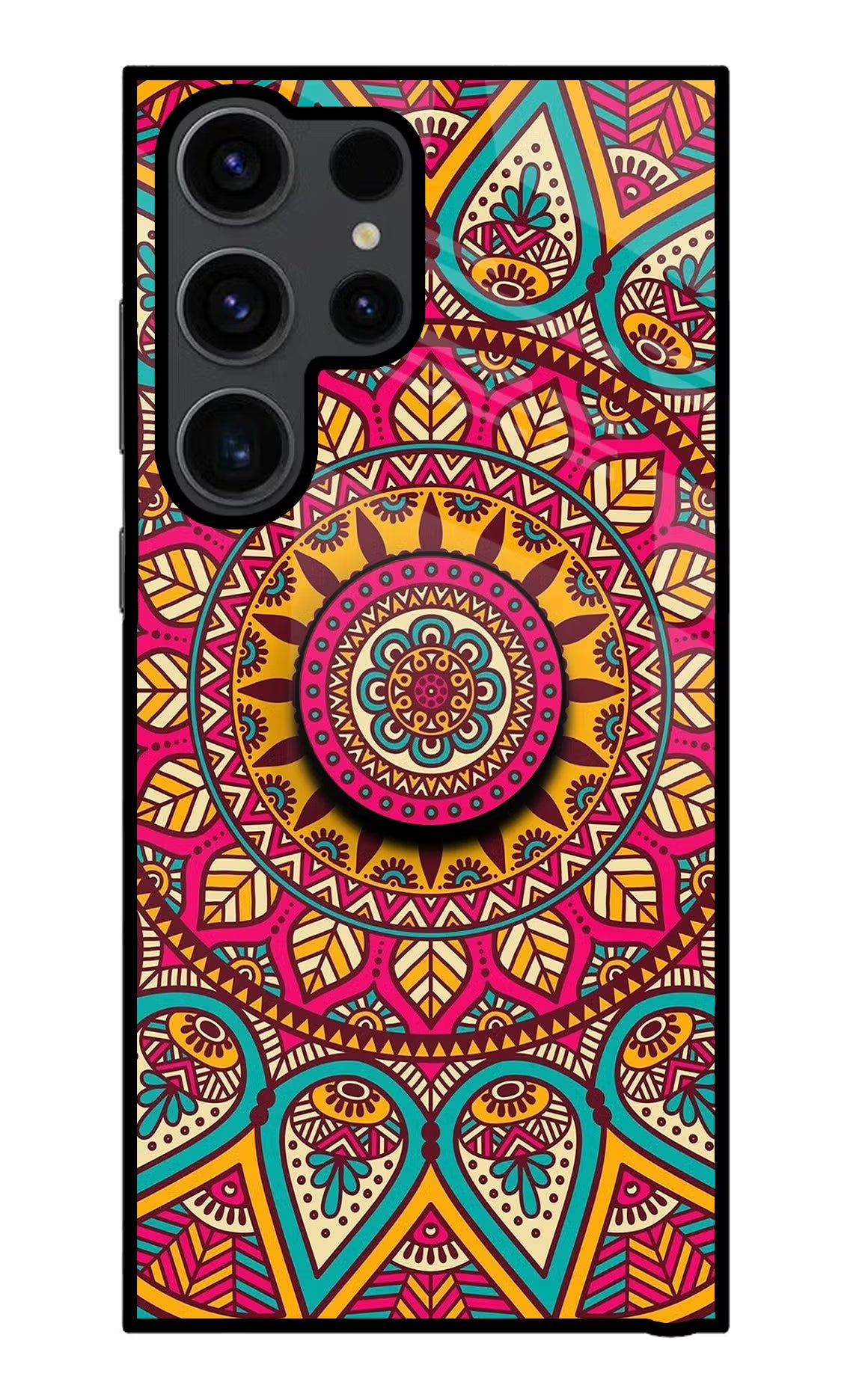 Mandala Samsung S23 Ultra Glass Case - Mandala Samsung S23 Ultra Glass Case Mandala Samsung S23 Ultra Glass Case