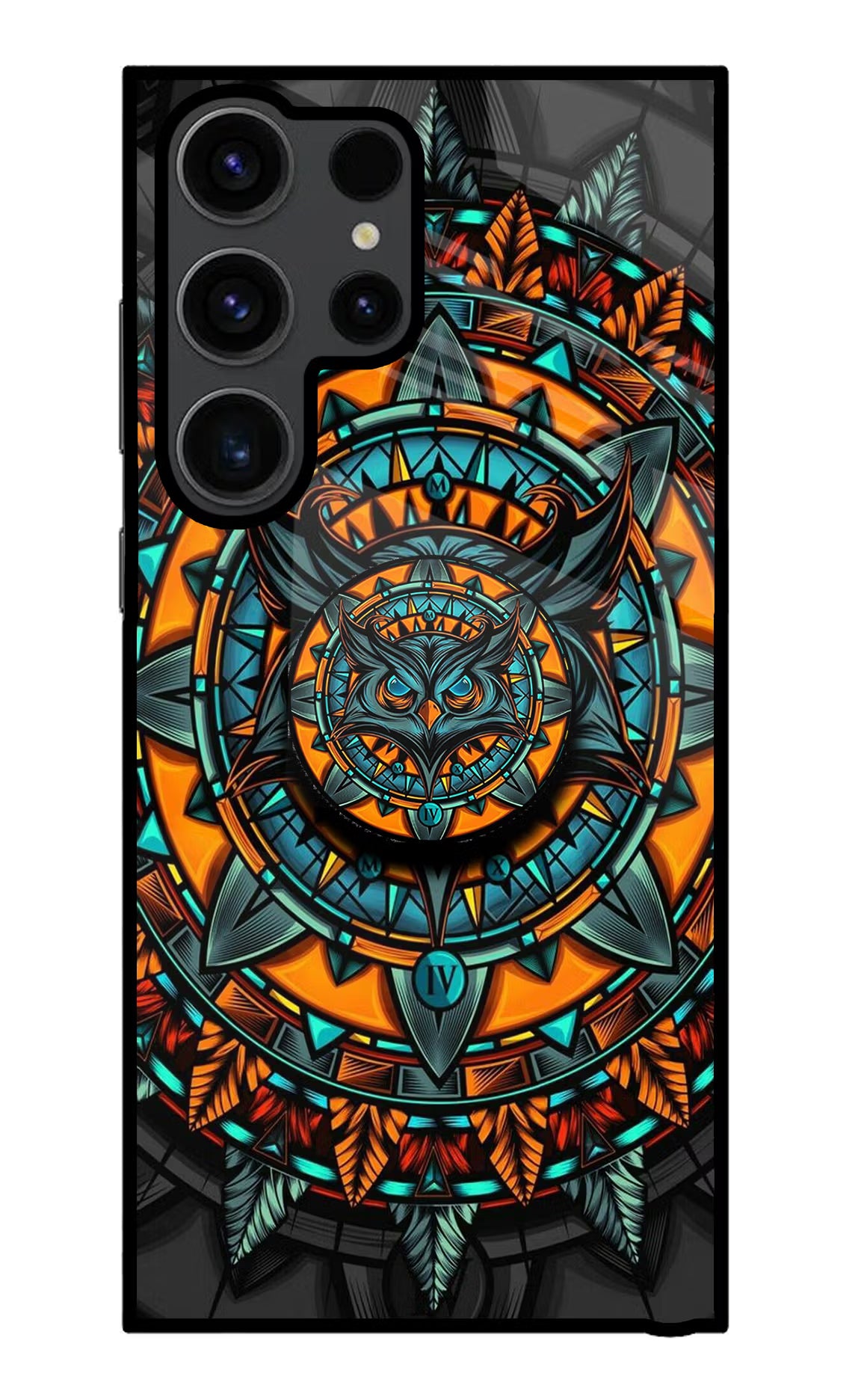 Angry Owl Samsung S23 Ultra Glass Case - Angry Owl Samsung S23 Ultra Glass Case Angry Owl Samsung S23 Ultra Glass Case