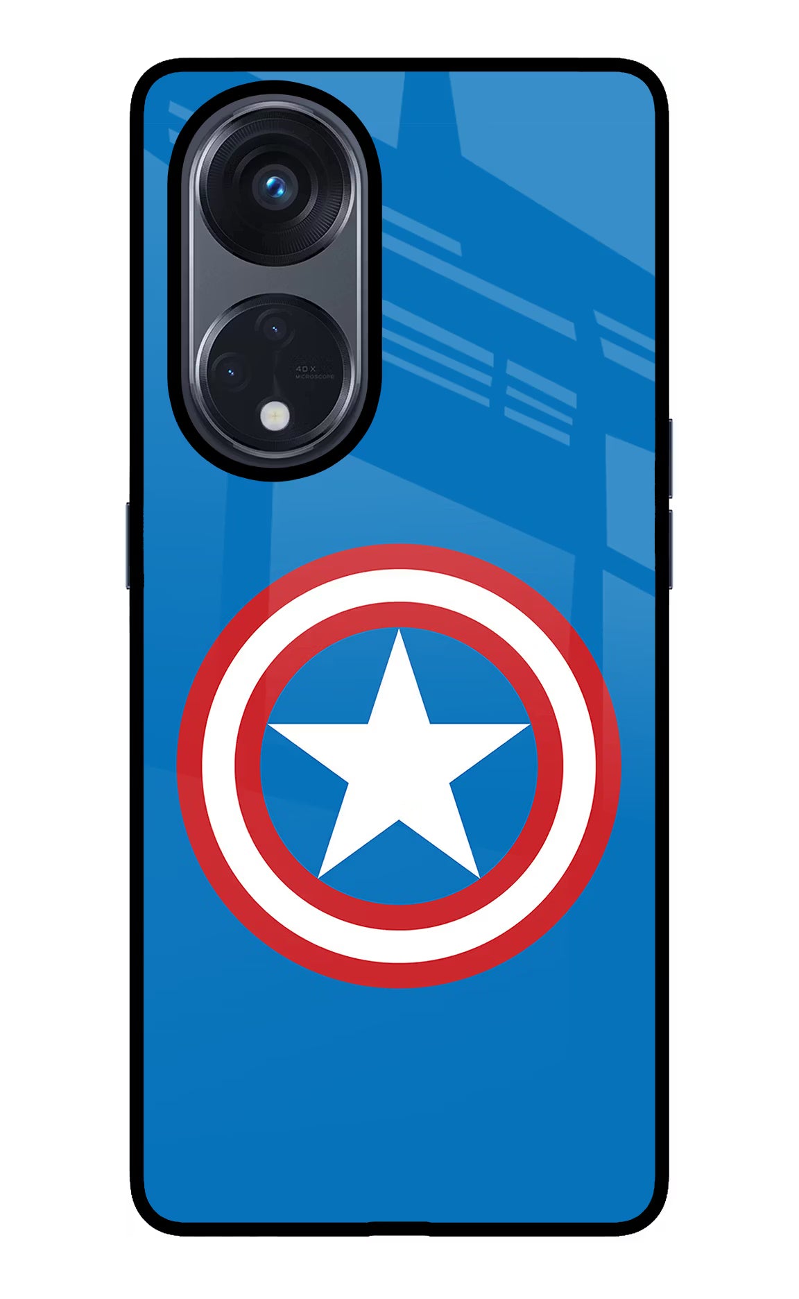 Captain America Logo Oppo Reno8 T 5G Glass Case - Captain America Logo Oppo Reno8 T 5G Glass Case Captain America Logo Oppo Reno8 T 5G Glass Case