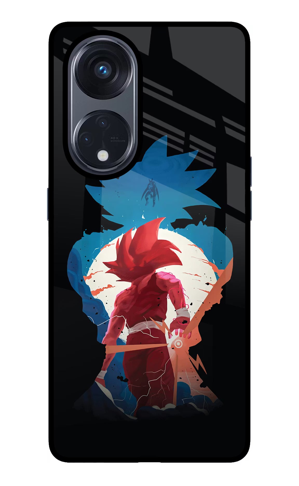 Goku Oppo Reno8 T 5G Glass Case - Goku Oppo Reno8 T 5G Glass Case Goku Oppo Reno8 T 5G Glass Case